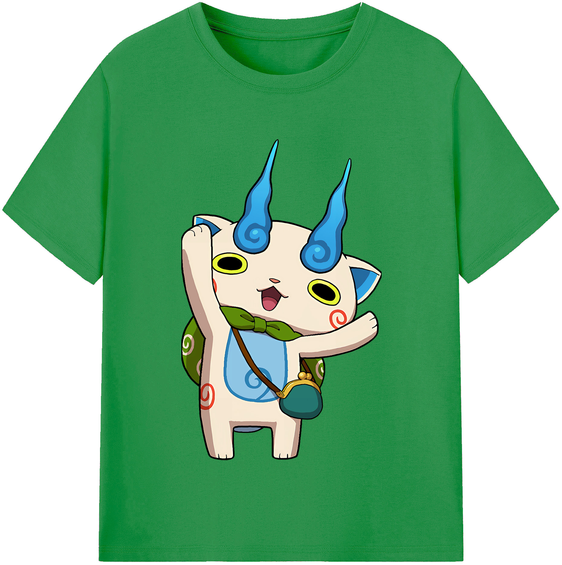 （画像用） 妖怪ウォッチ Yo-kai Watch レディースカジュアルプリントTシャツ（綿100％）