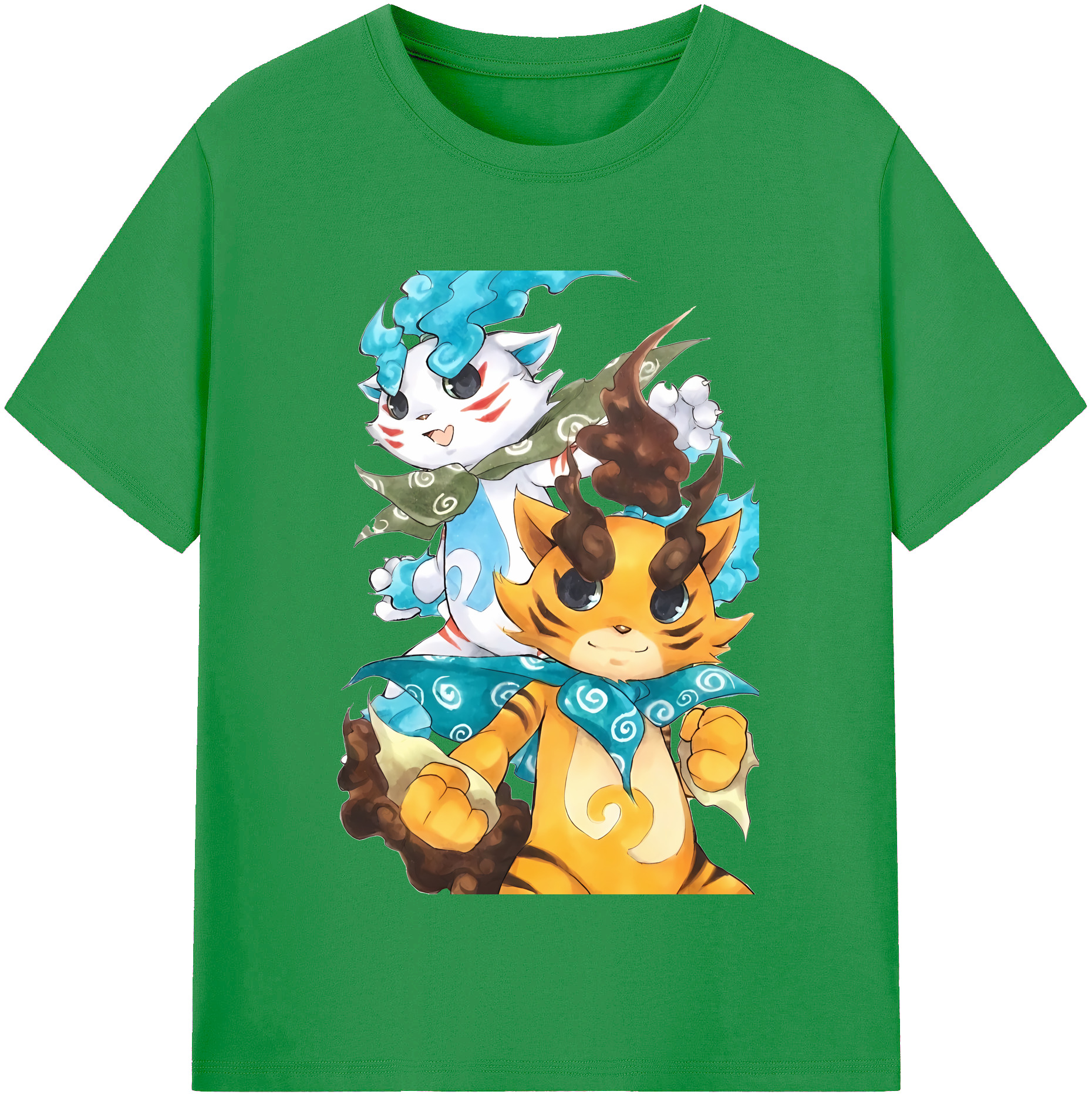 （画像用） 妖怪ウォッチ Yo-kai Watch レディースカジュアルプリントTシャツ（綿100％）