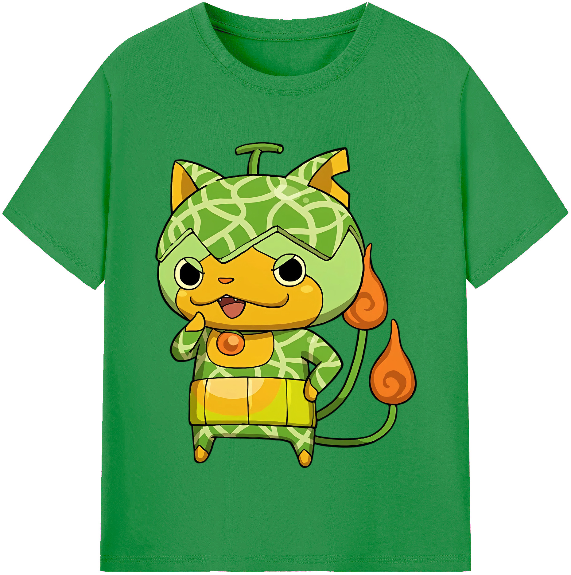 （画像用） 妖怪ウォッチ Yo-kai Watch レディースカジュアルプリントTシャツ（綿100％）