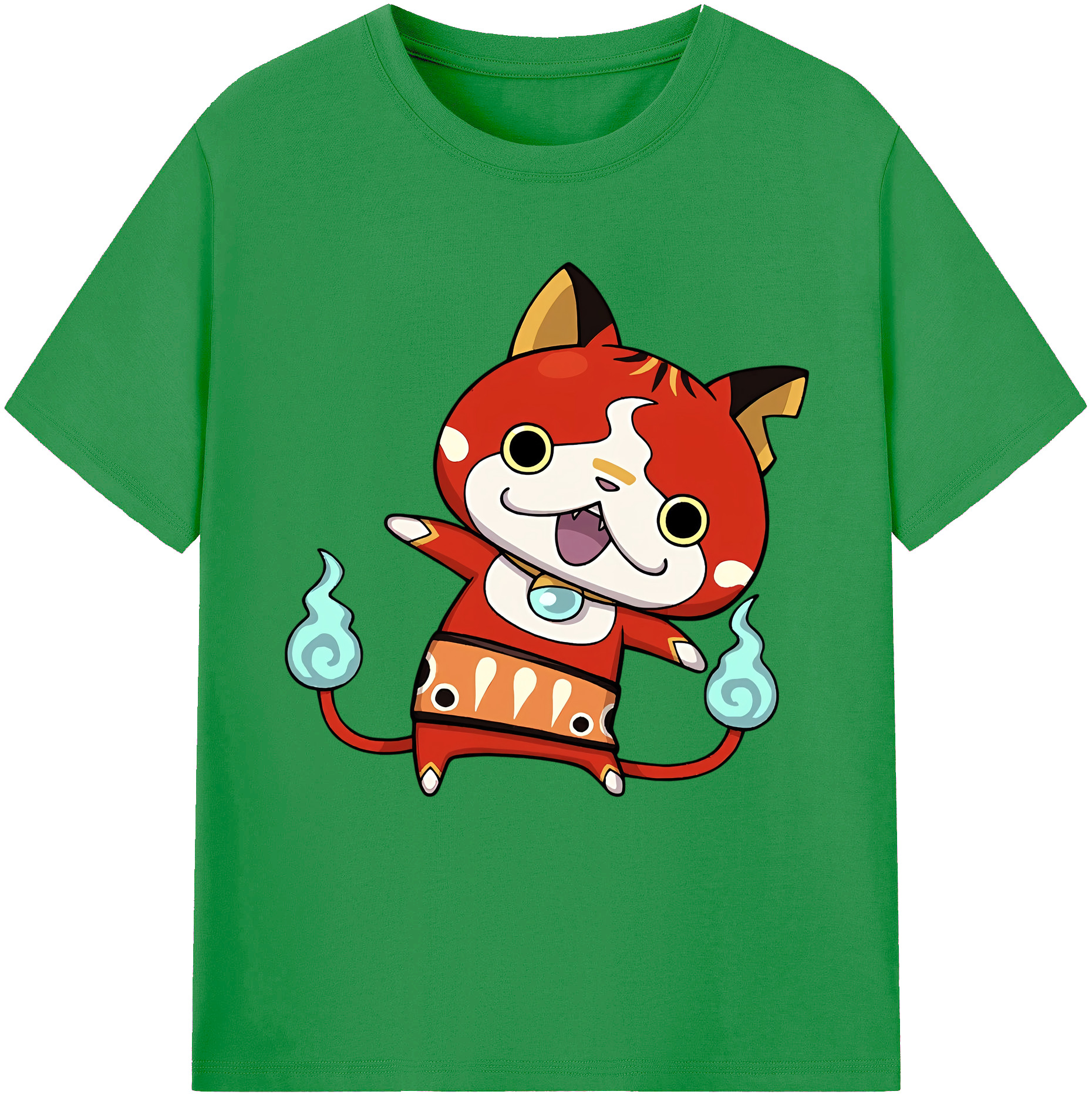 （画像用） 妖怪ウォッチ Yo-kai Watch レディースカジュアルプリントTシャツ（綿100％）