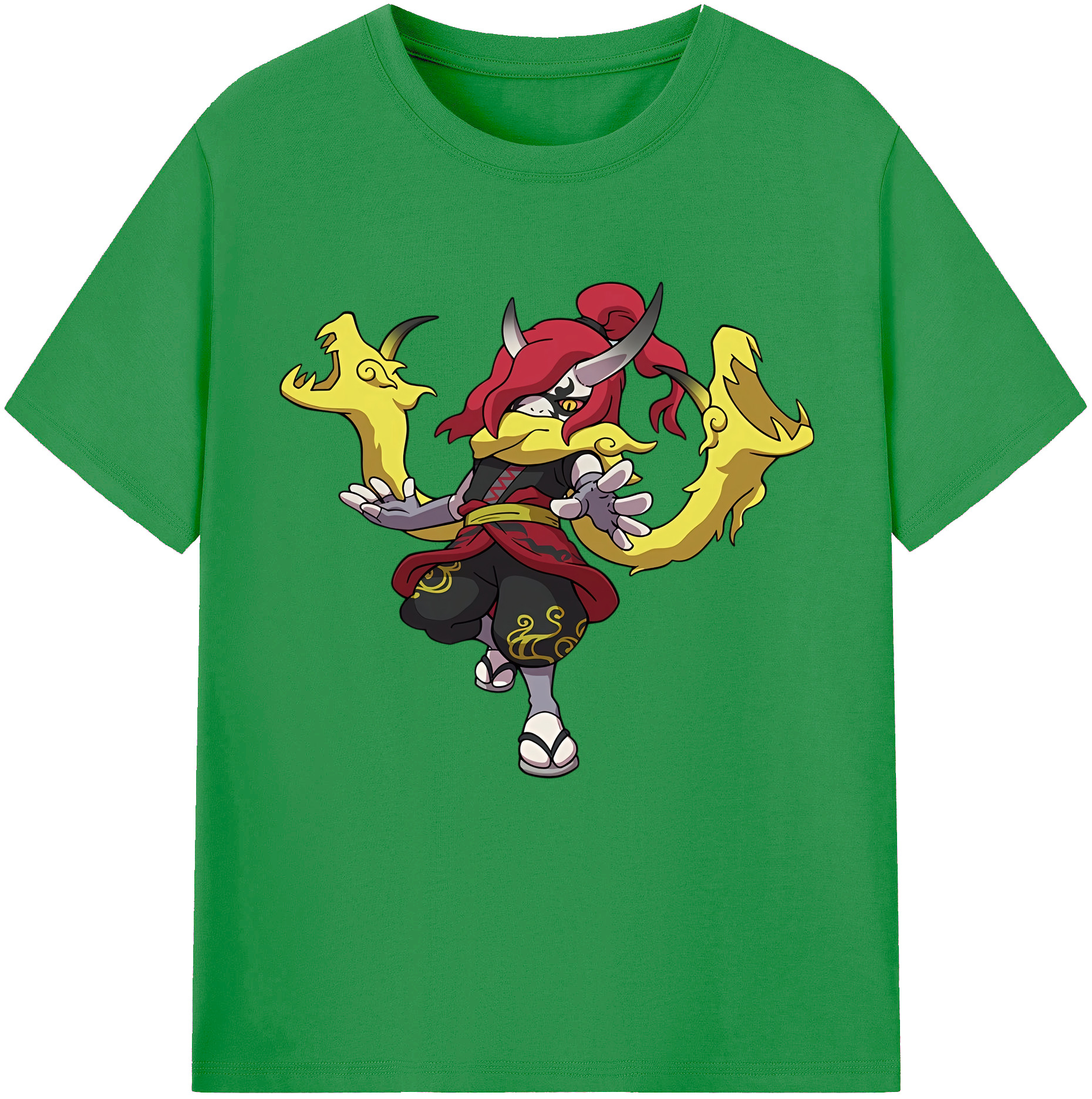 （画像用） 妖怪ウォッチ Yo-kai Watch レディースカジュアルプリントTシャツ（綿100％）