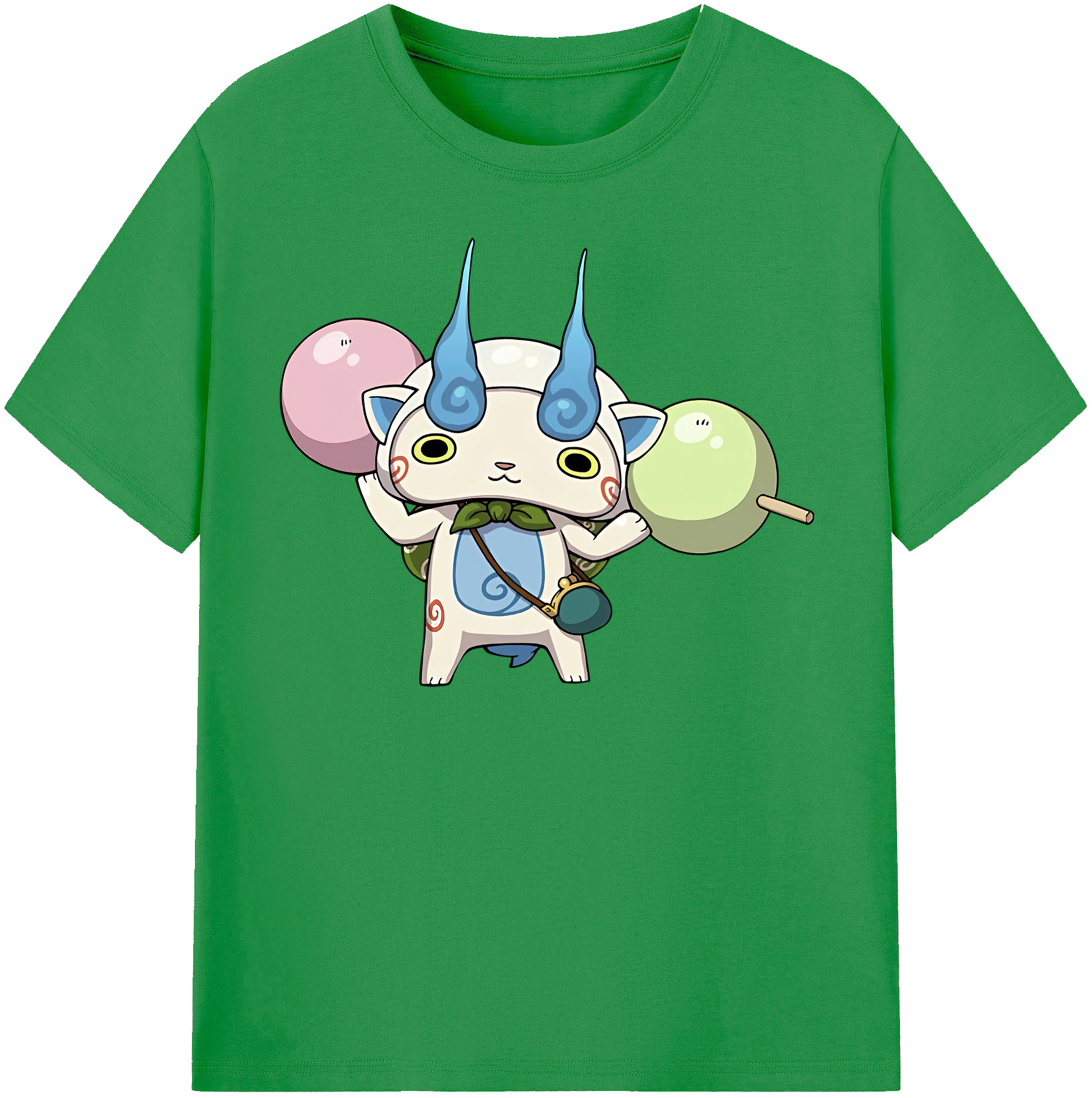 （画像用） 妖怪ウォッチ Yo-kai Watch レディースカジュアルプリントTシャツ（綿100％）