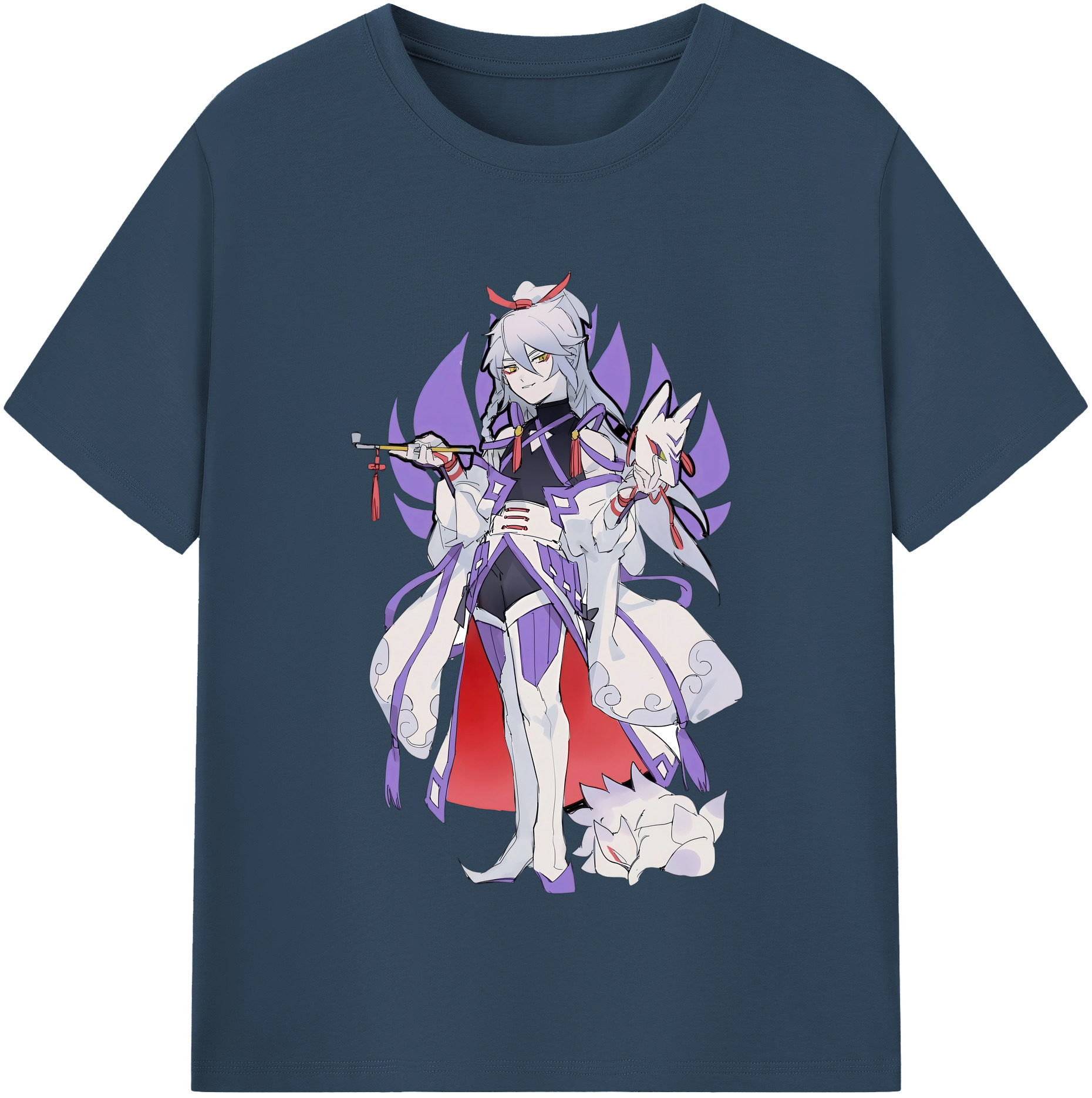 （画像用） 妖怪ウォッチ Yo-kai Watch レディースカジュアルプリントTシャツ（綿100％）