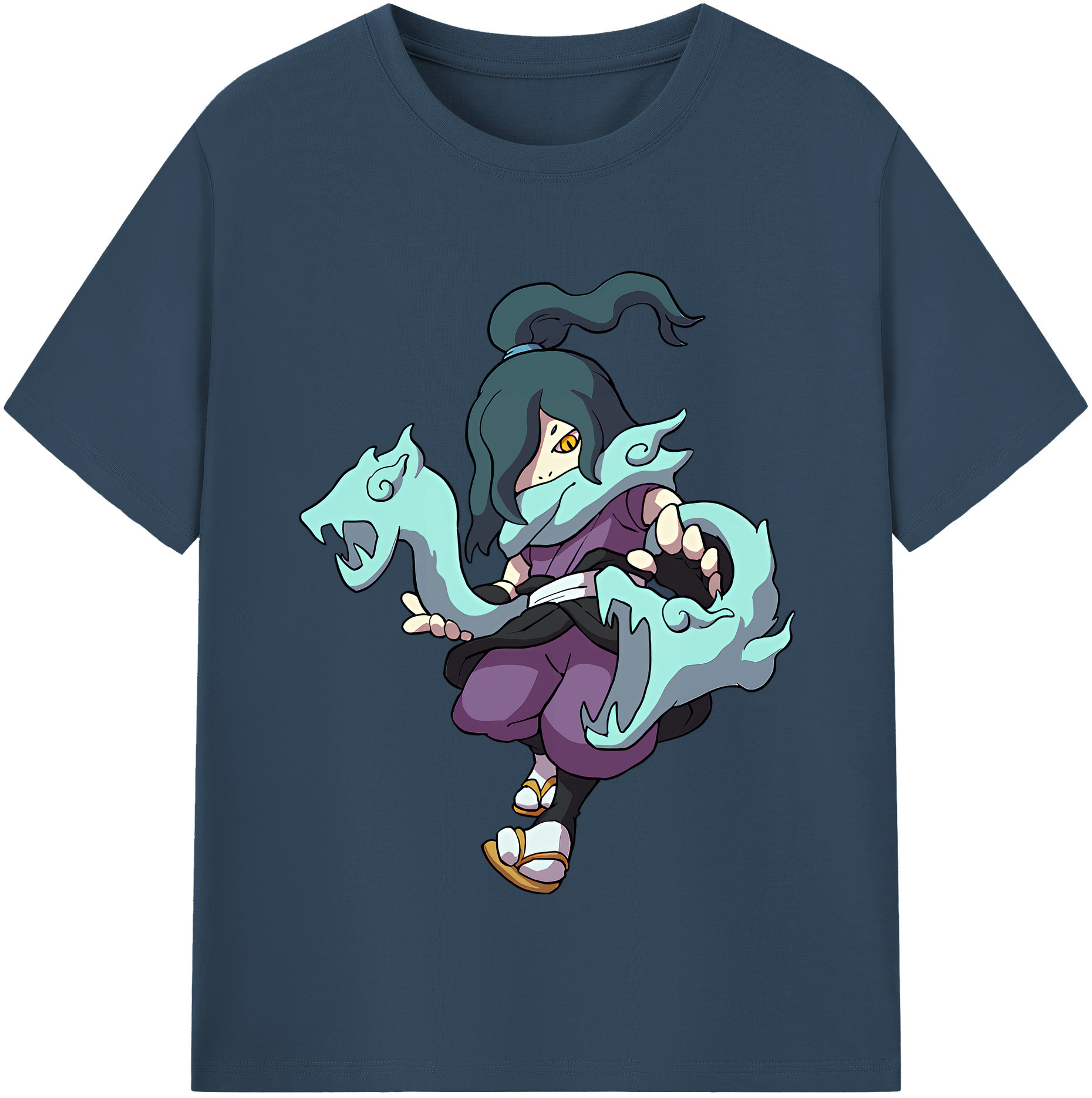 （画像用） 妖怪ウォッチ Yo-kai Watch レディースカジュアルプリントTシャツ（綿100％）