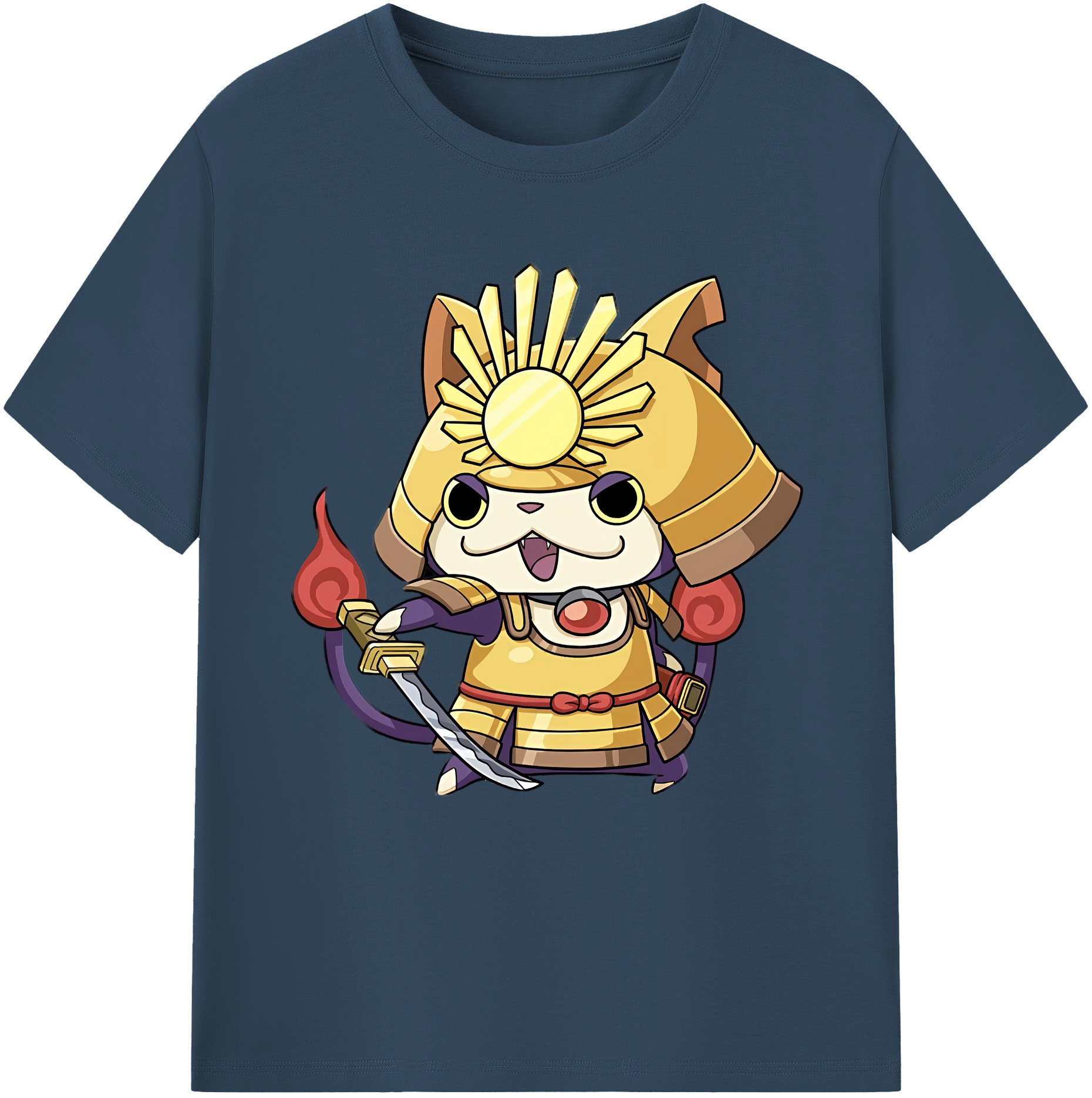（画像用） 妖怪ウォッチ Yo-kai Watch レディースカジュアルプリントTシャツ（綿100％）