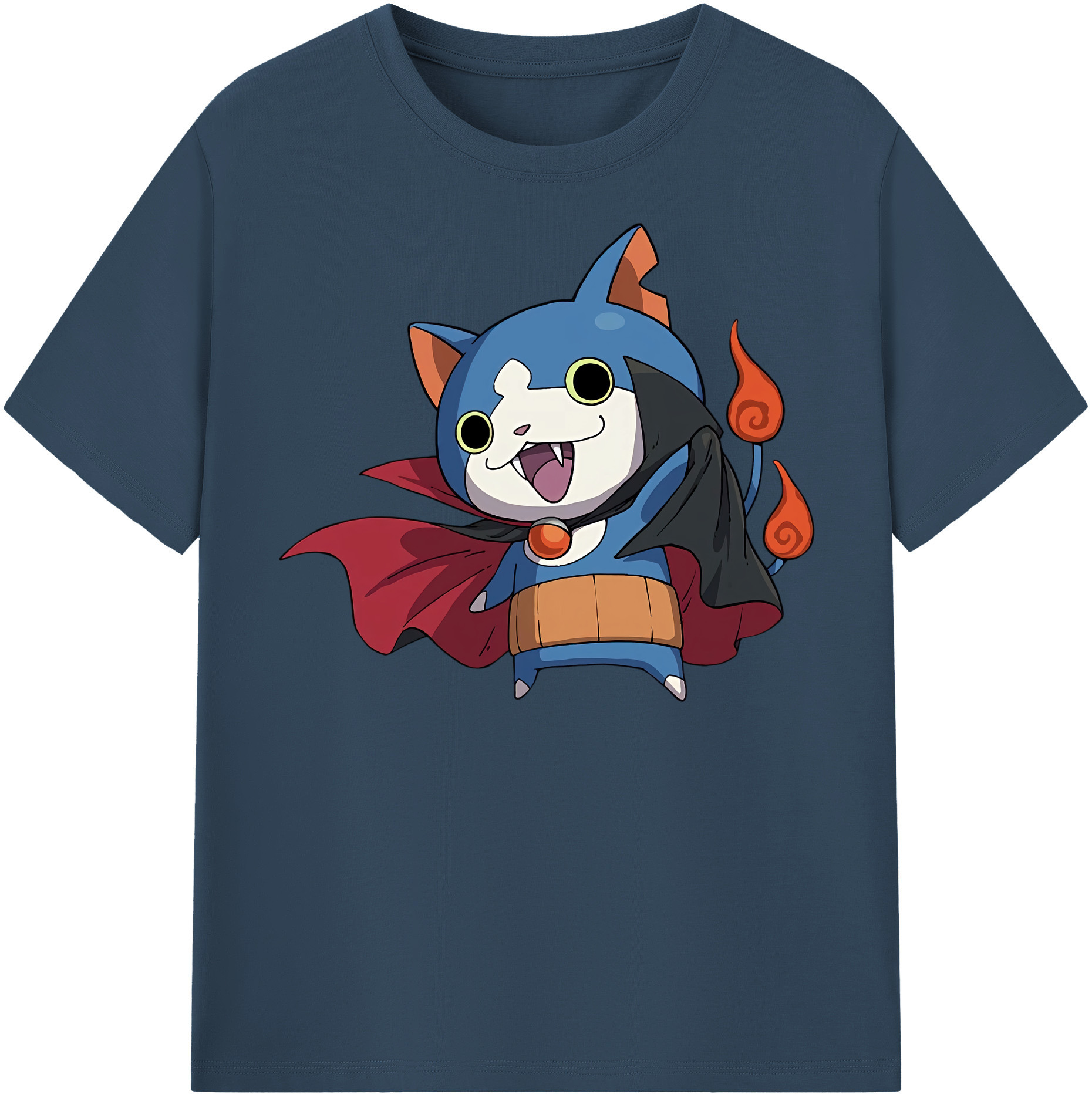 （画像用） 妖怪ウォッチ Yo-kai Watch レディースカジュアルプリントTシャツ（綿100％）