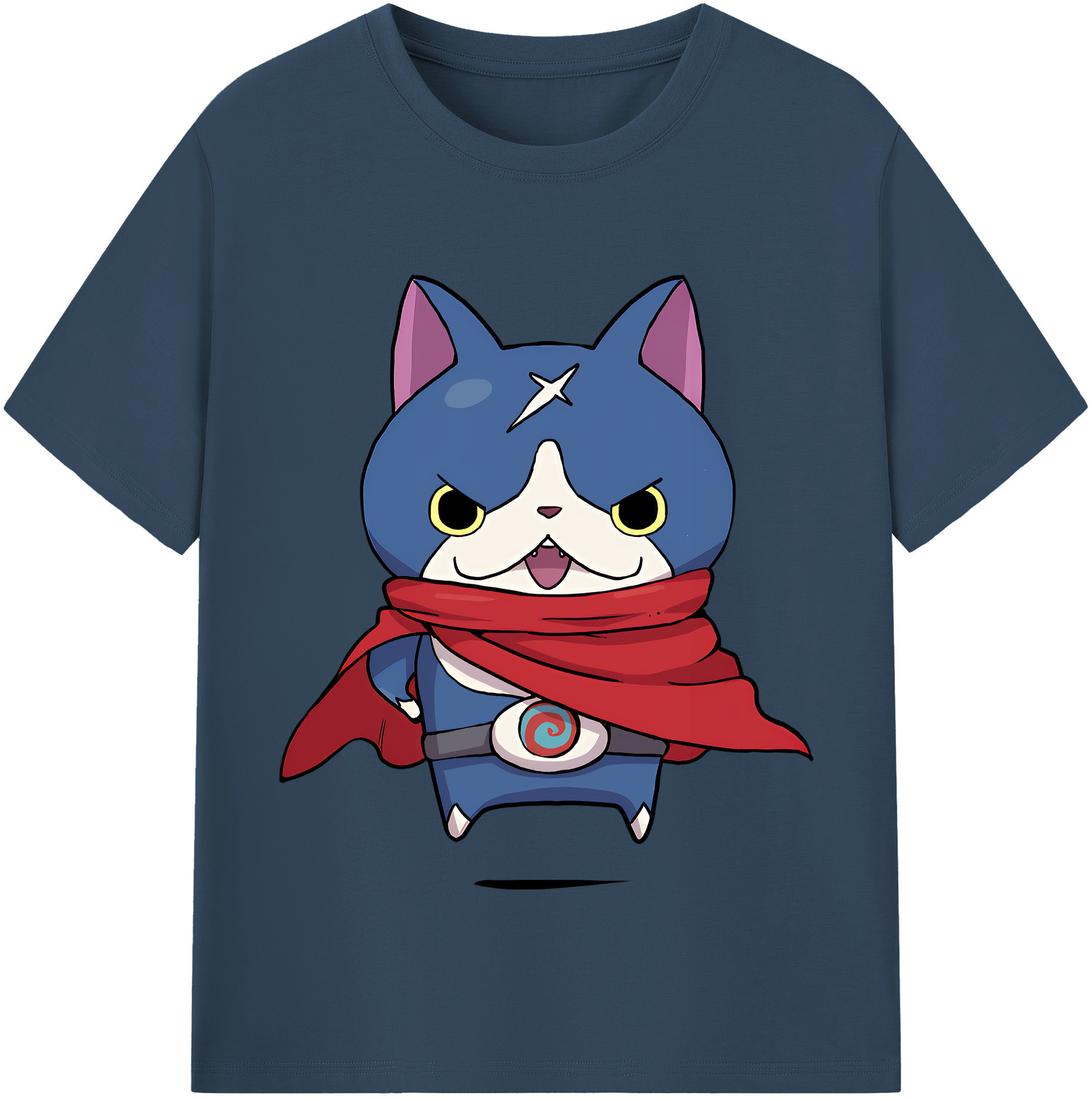 （画像用） 妖怪ウォッチ Yo-kai Watch レディースカジュアルプリントTシャツ（綿100％）
