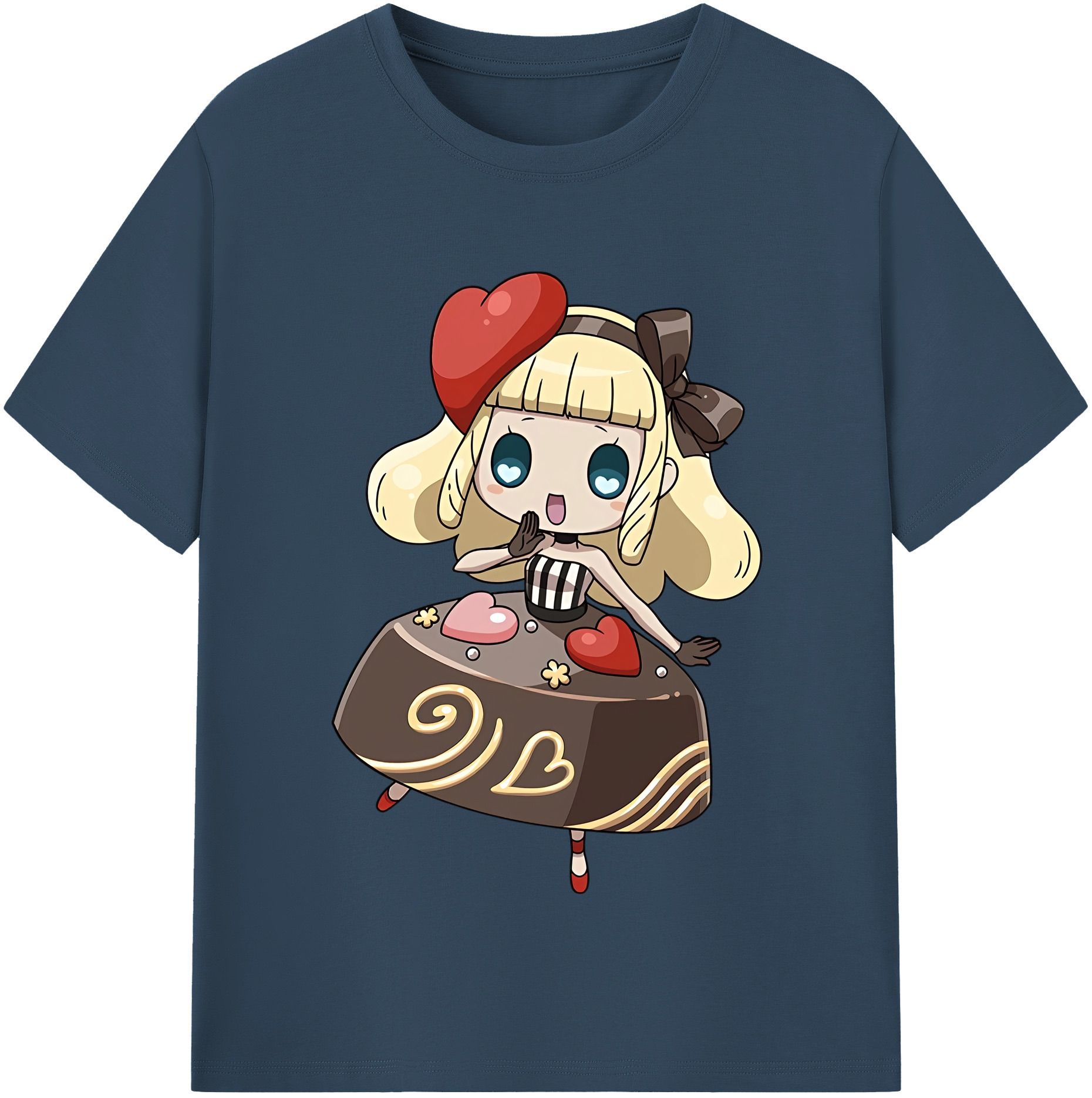 （画像用） 妖怪ウォッチ Yo-kai Watch レディースカジュアルプリントTシャツ（綿100％）