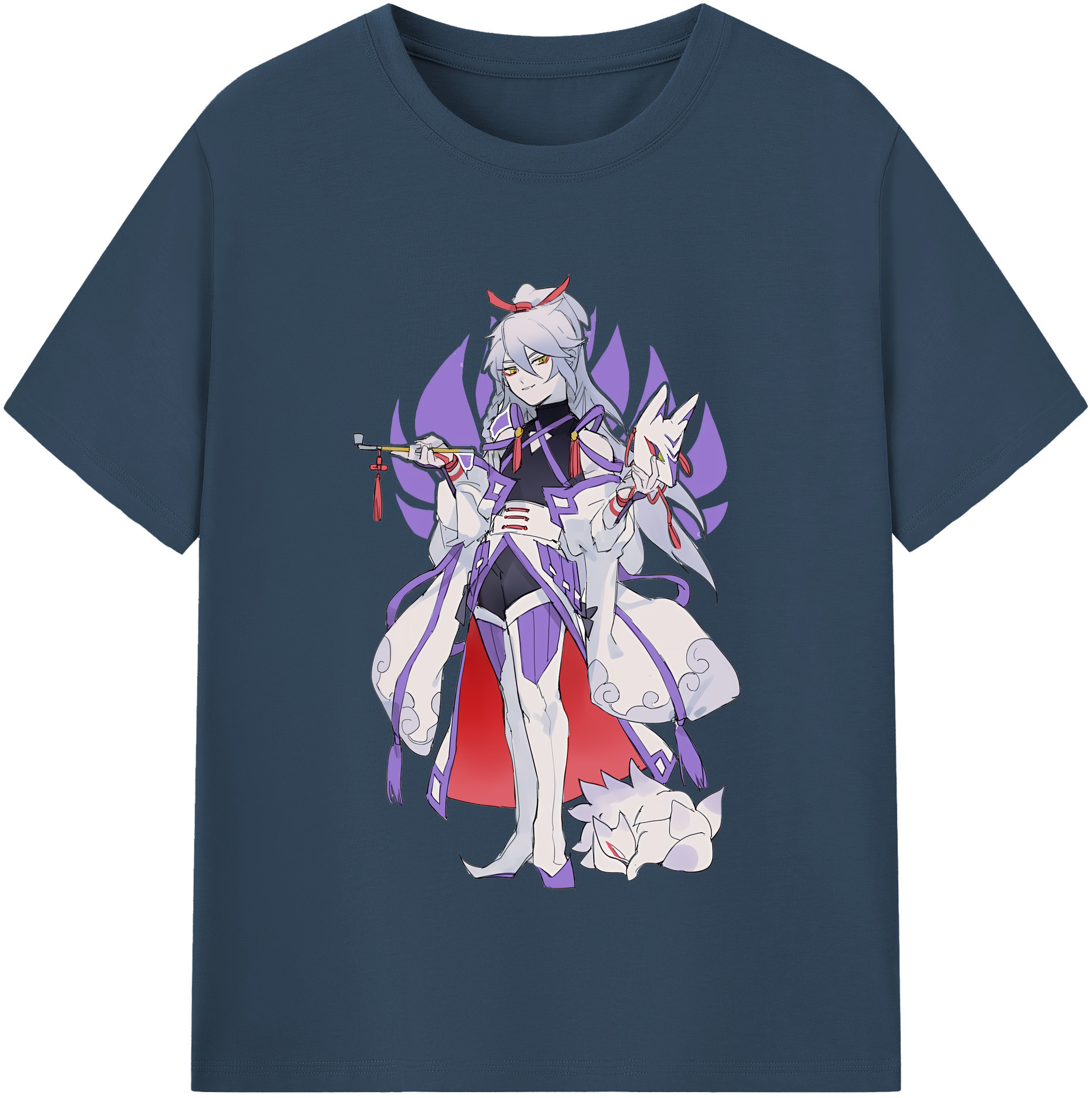 （画像用） 妖怪ウォッチ Yo-kai Watch レディースカジュアルプリントTシャツ（綿100％）