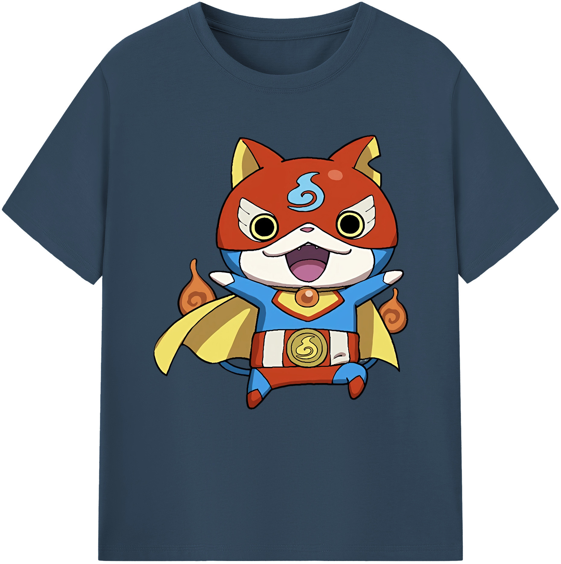 （画像用） 妖怪ウォッチ Yo-kai Watch レディースカジュアルプリントTシャツ（綿100％）