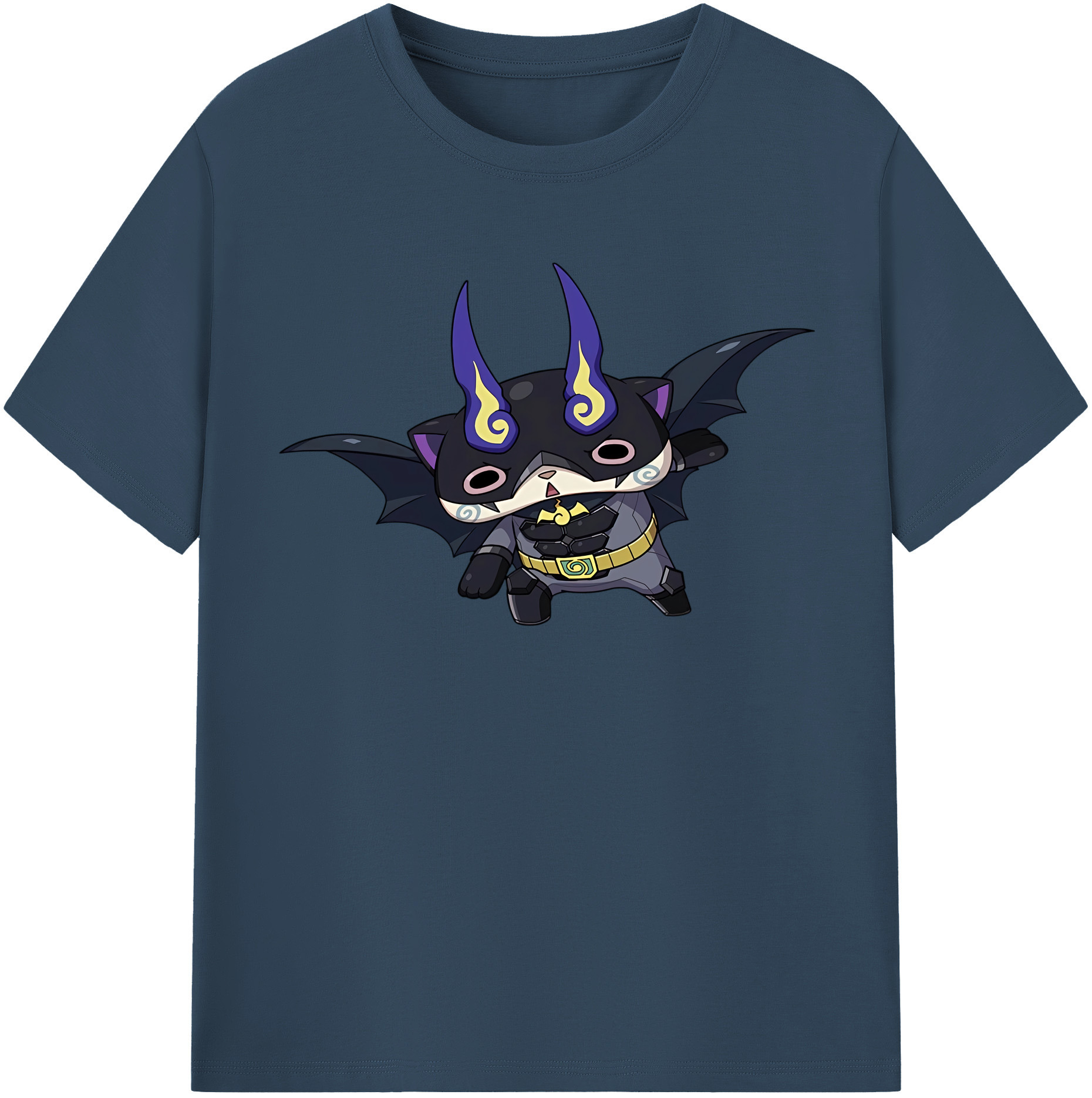 （画像用） 妖怪ウォッチ Yo-kai Watch レディースカジュアルプリントTシャツ（綿100％）