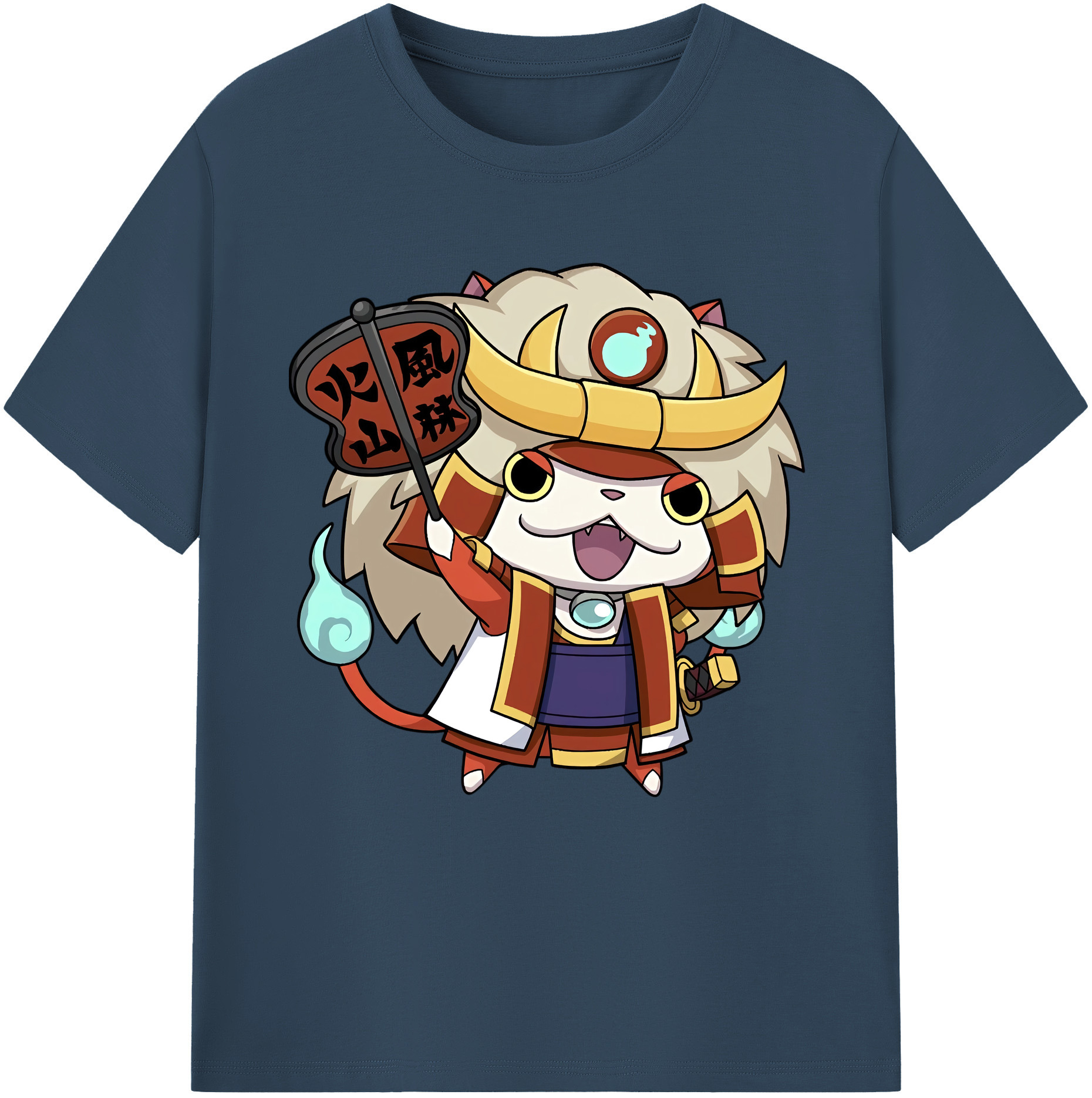 （画像用） 妖怪ウォッチ Yo-kai Watch レディースカジュアルプリントTシャツ（綿100％）