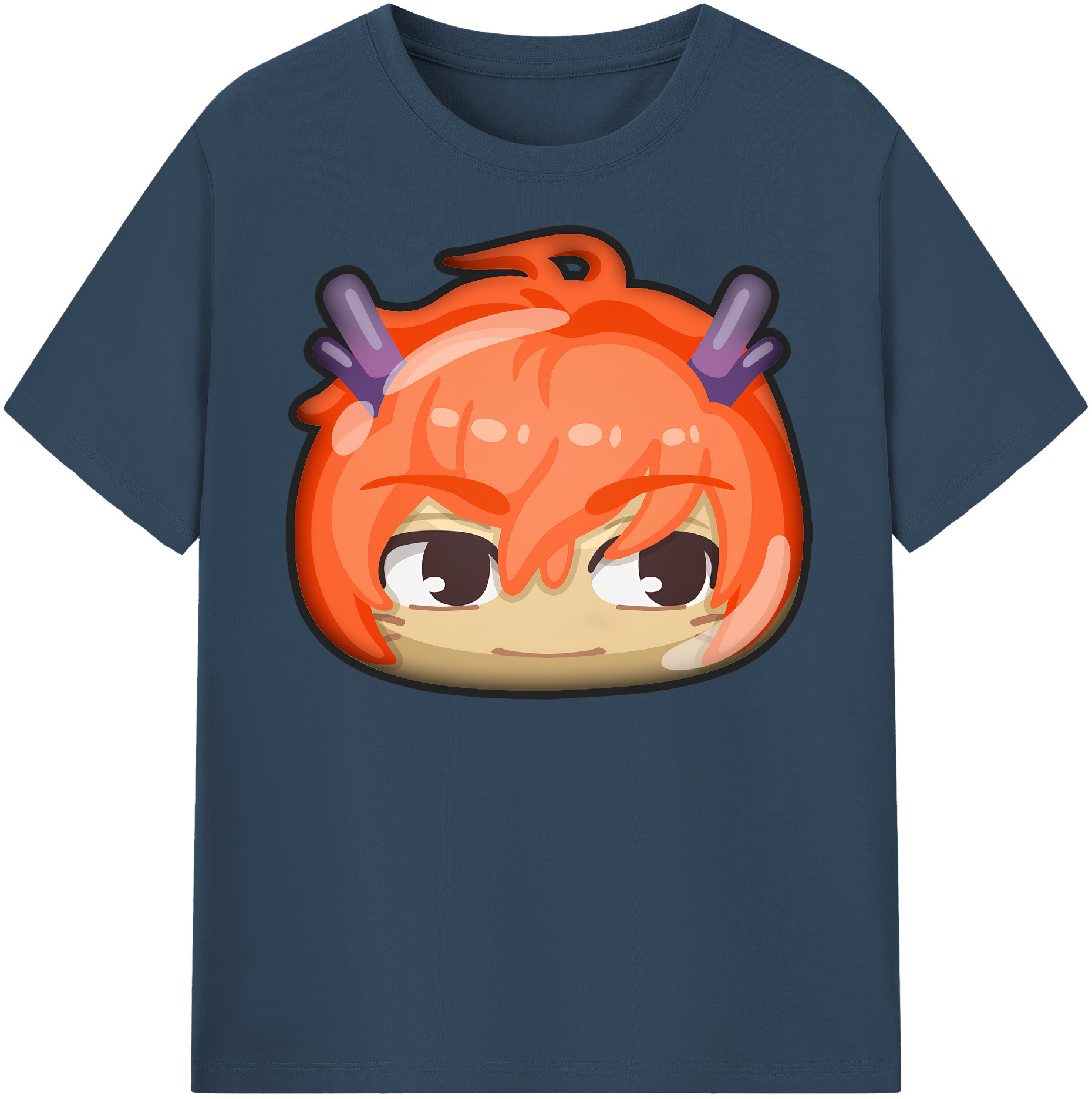 （画像用） 妖怪ウォッチ Yo-kai Watch レディースカジュアルプリントTシャツ（綿100％）