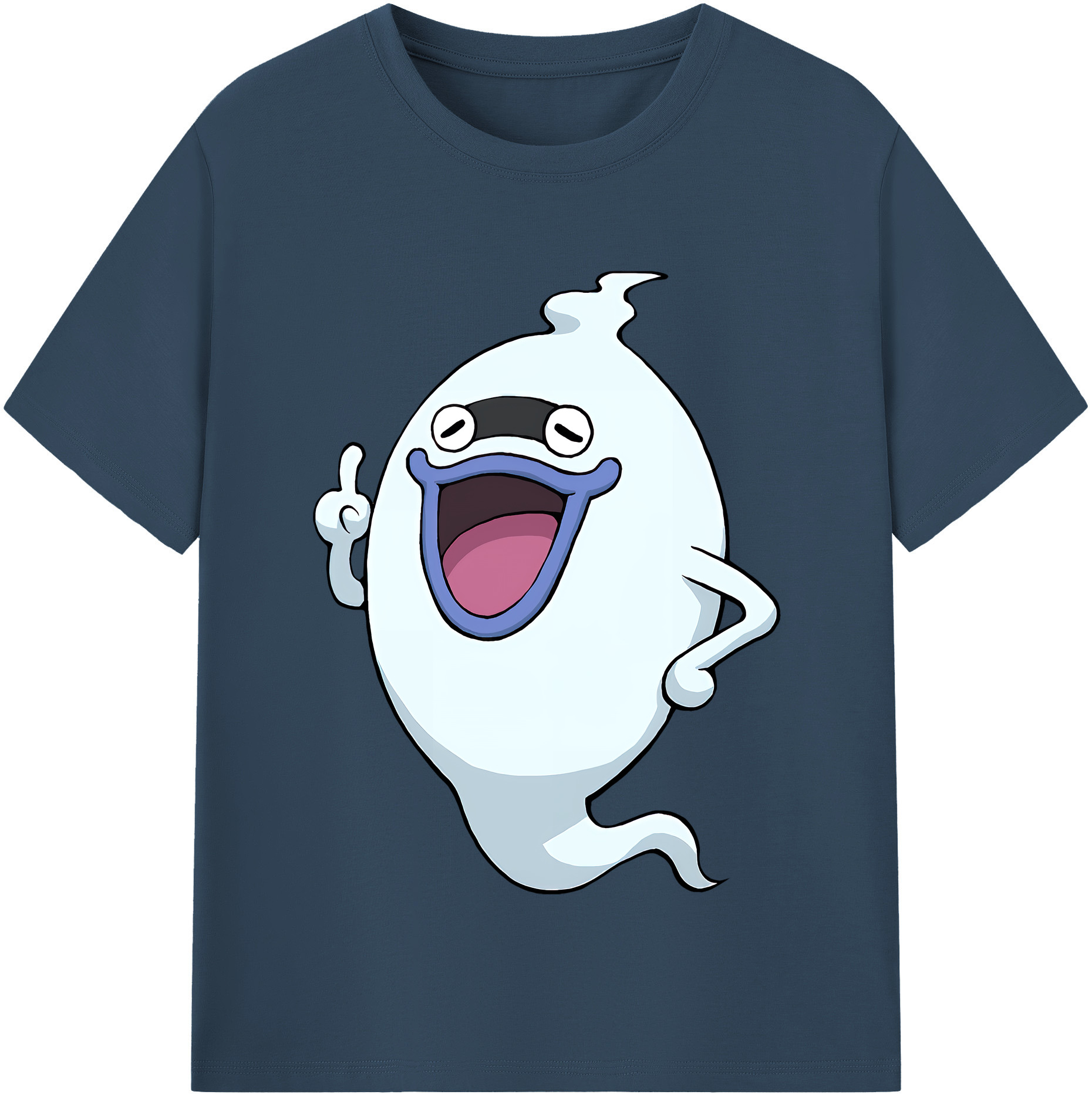 （画像用） 妖怪ウォッチ Yo-kai Watch レディースカジュアルプリントTシャツ（綿100％）