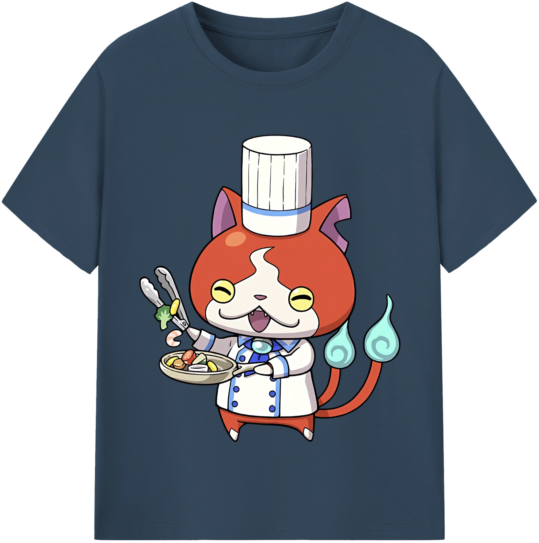 （画像用） 妖怪ウォッチ Yo-kai Watch レディースカジュアルプリントTシャツ（綿100％）