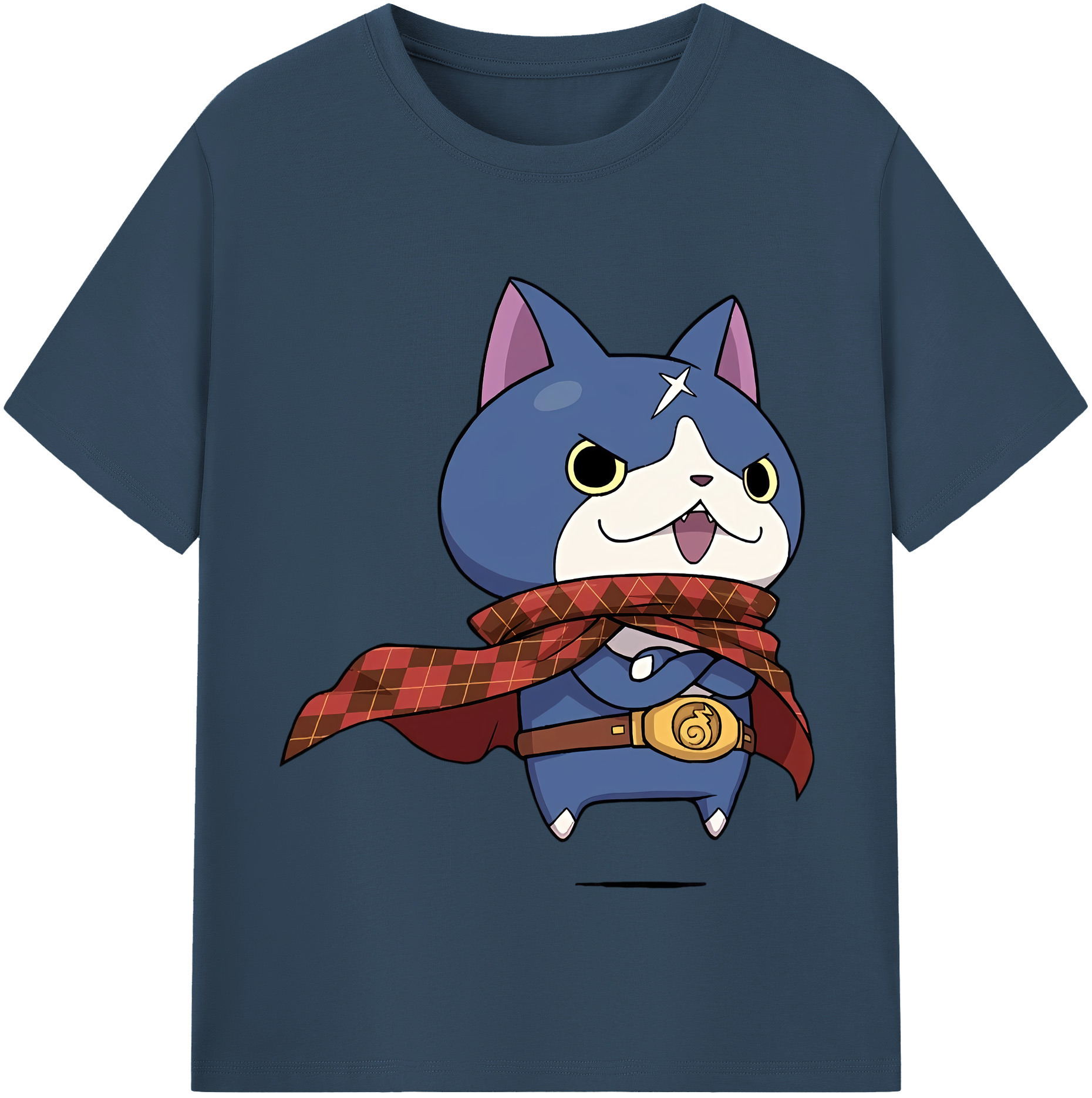 （画像用） 妖怪ウォッチ Yo-kai Watch レディースカジュアルプリントTシャツ（綿100％）