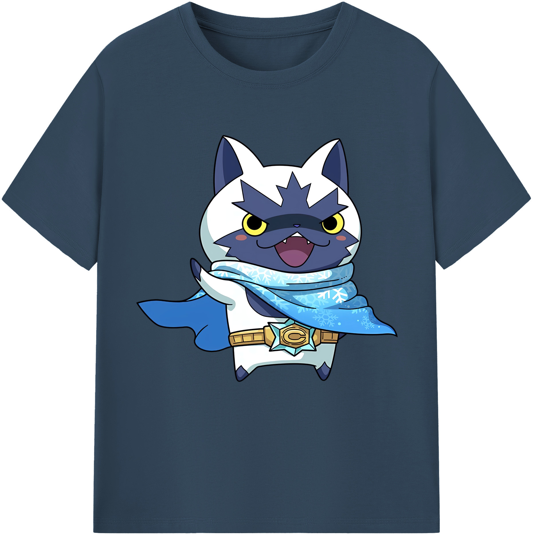 （画像用） 妖怪ウォッチ Yo-kai Watch レディースカジュアルプリントTシャツ（綿100％）
