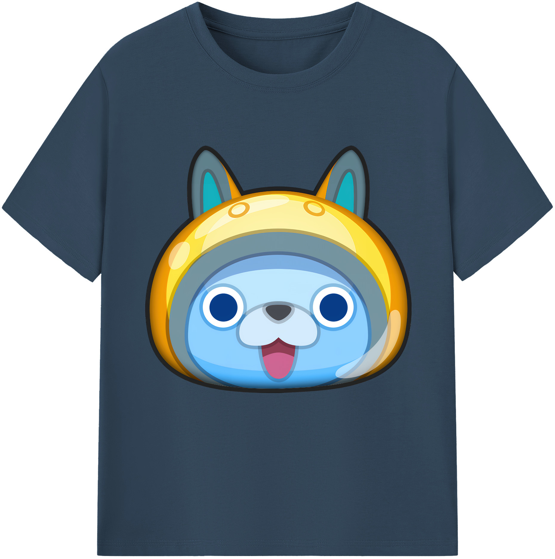 （画像用） 妖怪ウォッチ Yo-kai Watch レディースカジュアルプリントTシャツ（綿100％）