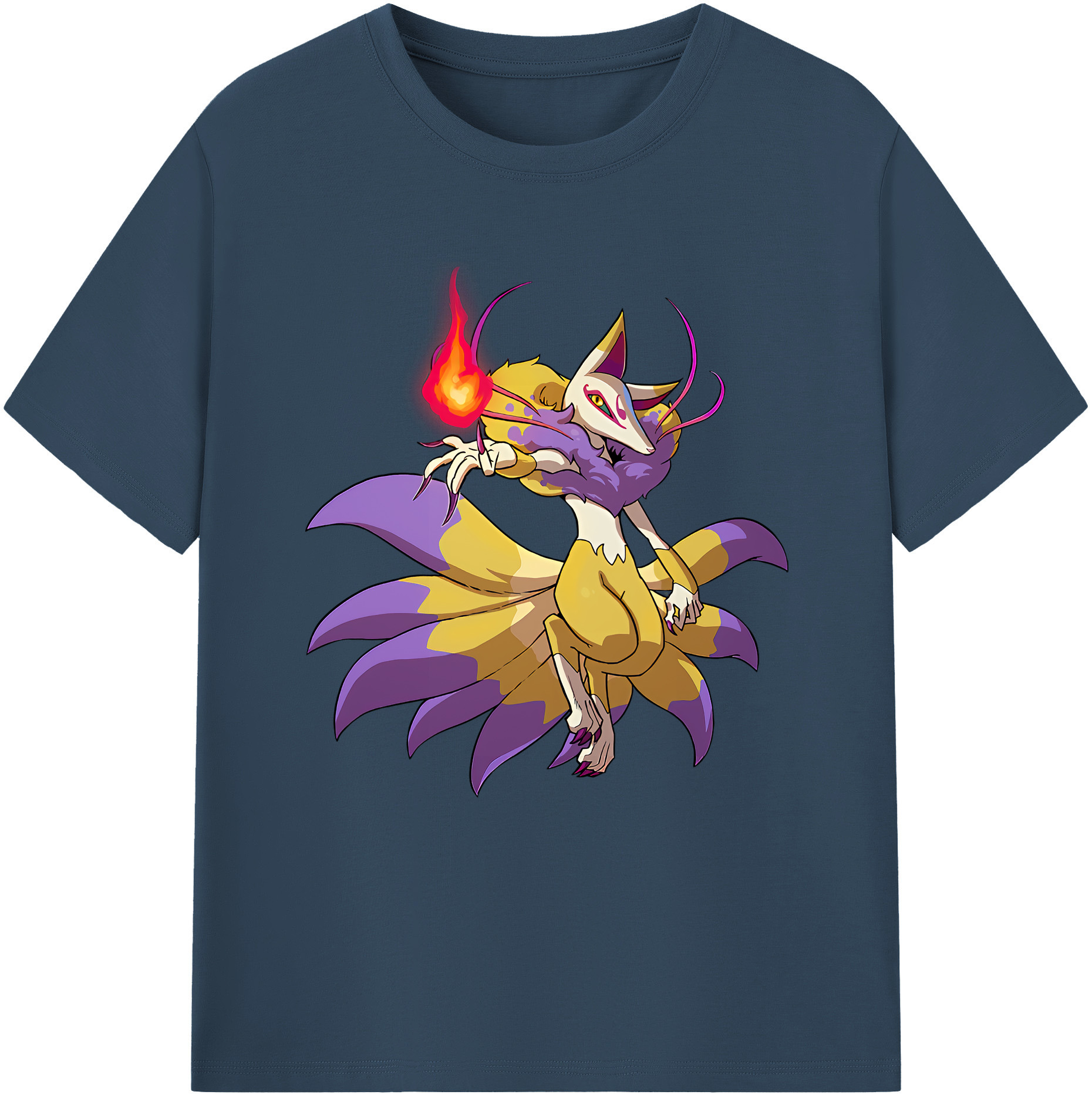 （画像用） 妖怪ウォッチ Yo-kai Watch レディースカジュアルプリントTシャツ（綿100％）