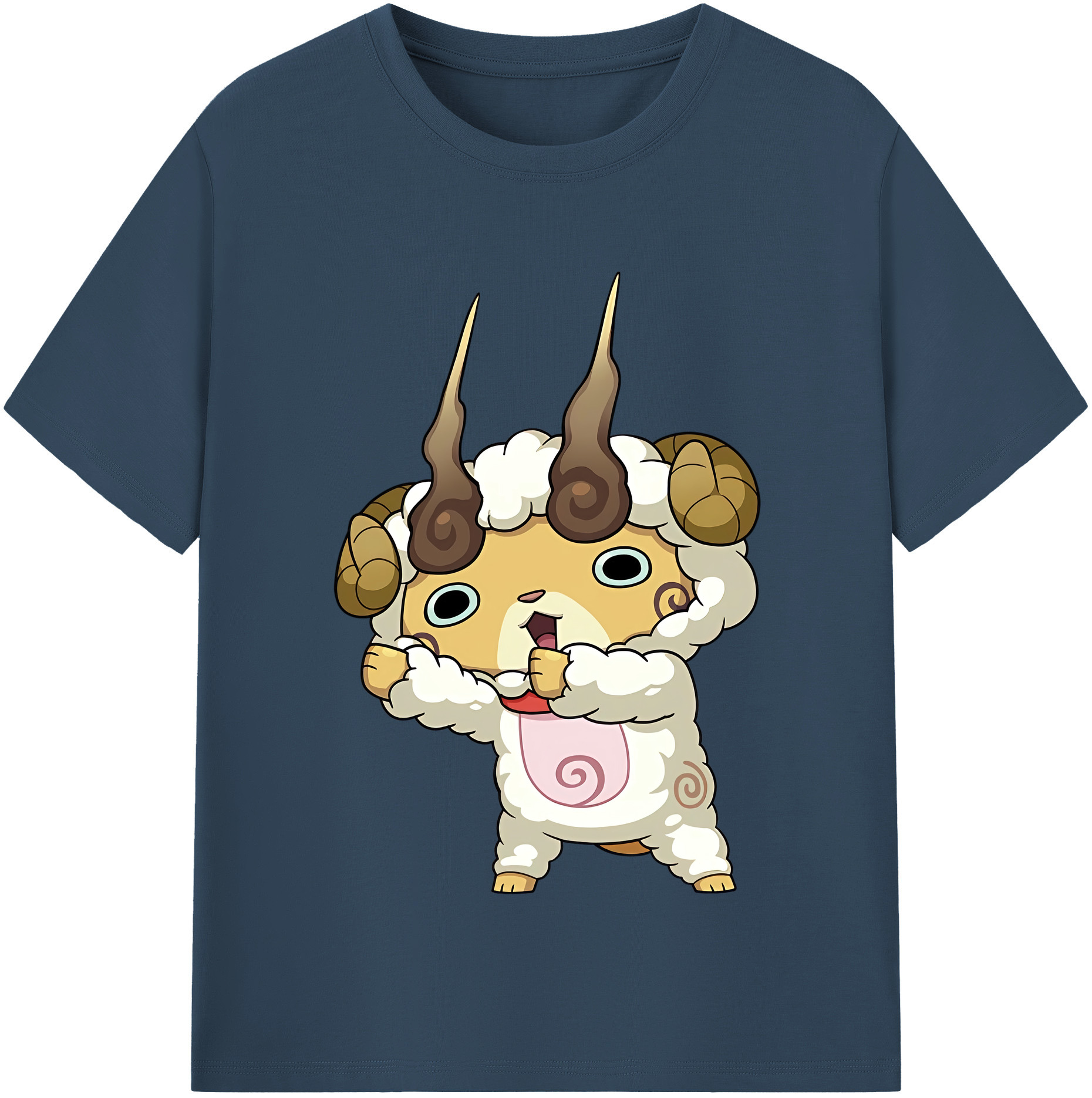 （画像用） 妖怪ウォッチ Yo-kai Watch レディースカジュアルプリントTシャツ（綿100％）