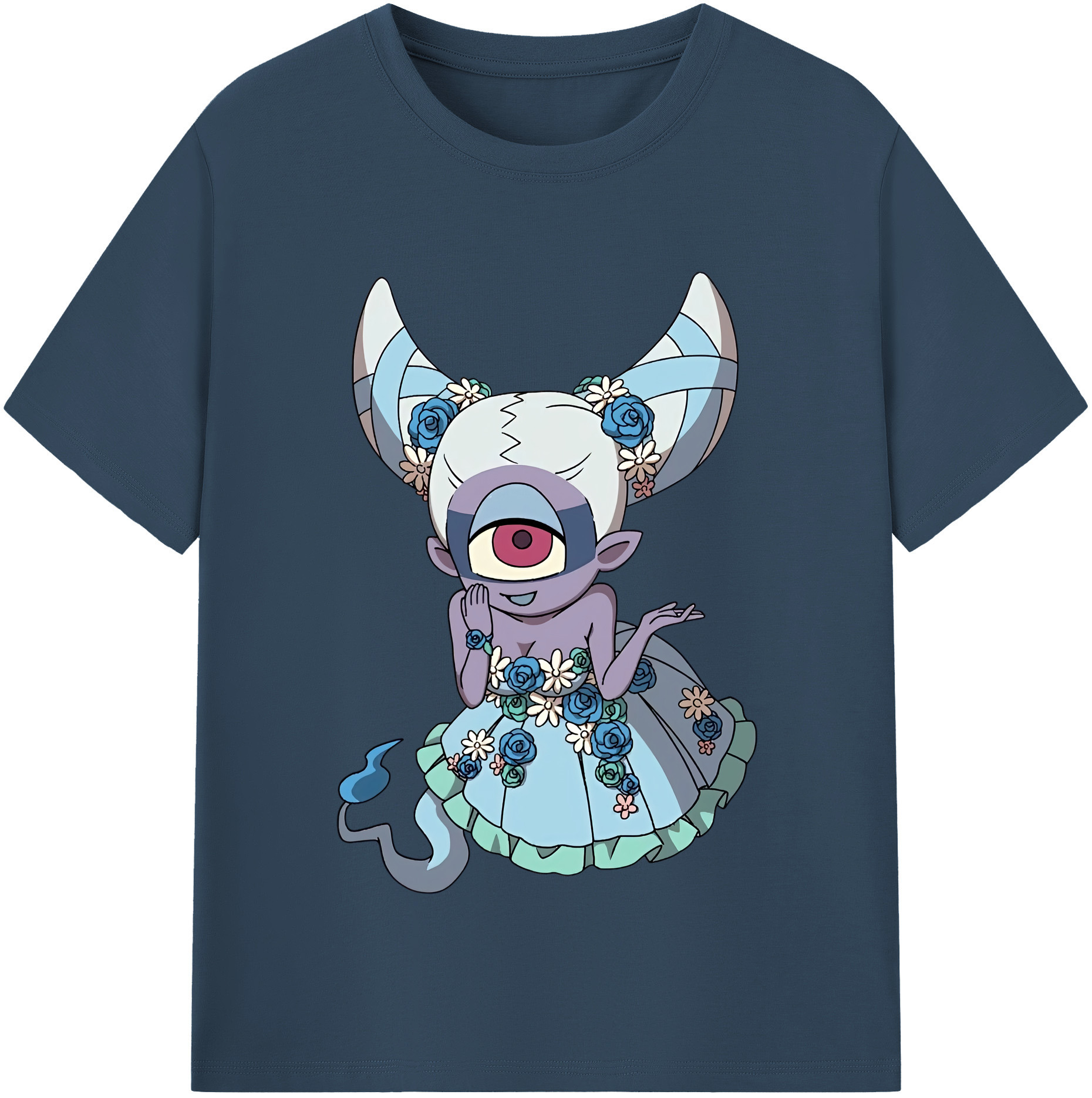 （画像用） 妖怪ウォッチ Yo-kai Watch レディースカジュアルプリントTシャツ（綿100％）