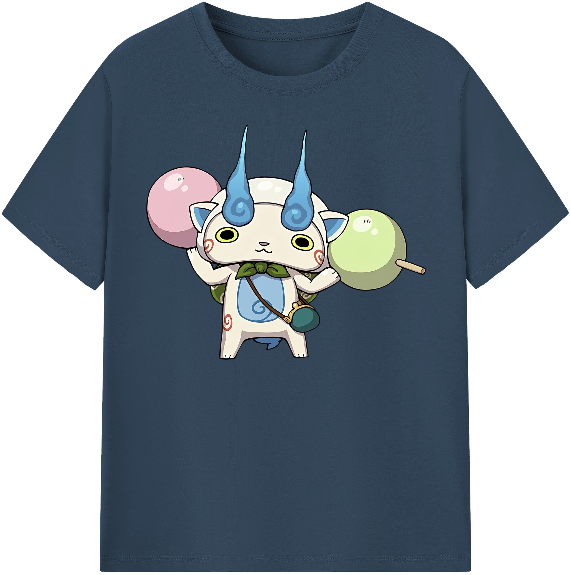 （画像用） 妖怪ウォッチ Yo-kai Watch レディースカジュアルプリントTシャツ（綿100％）