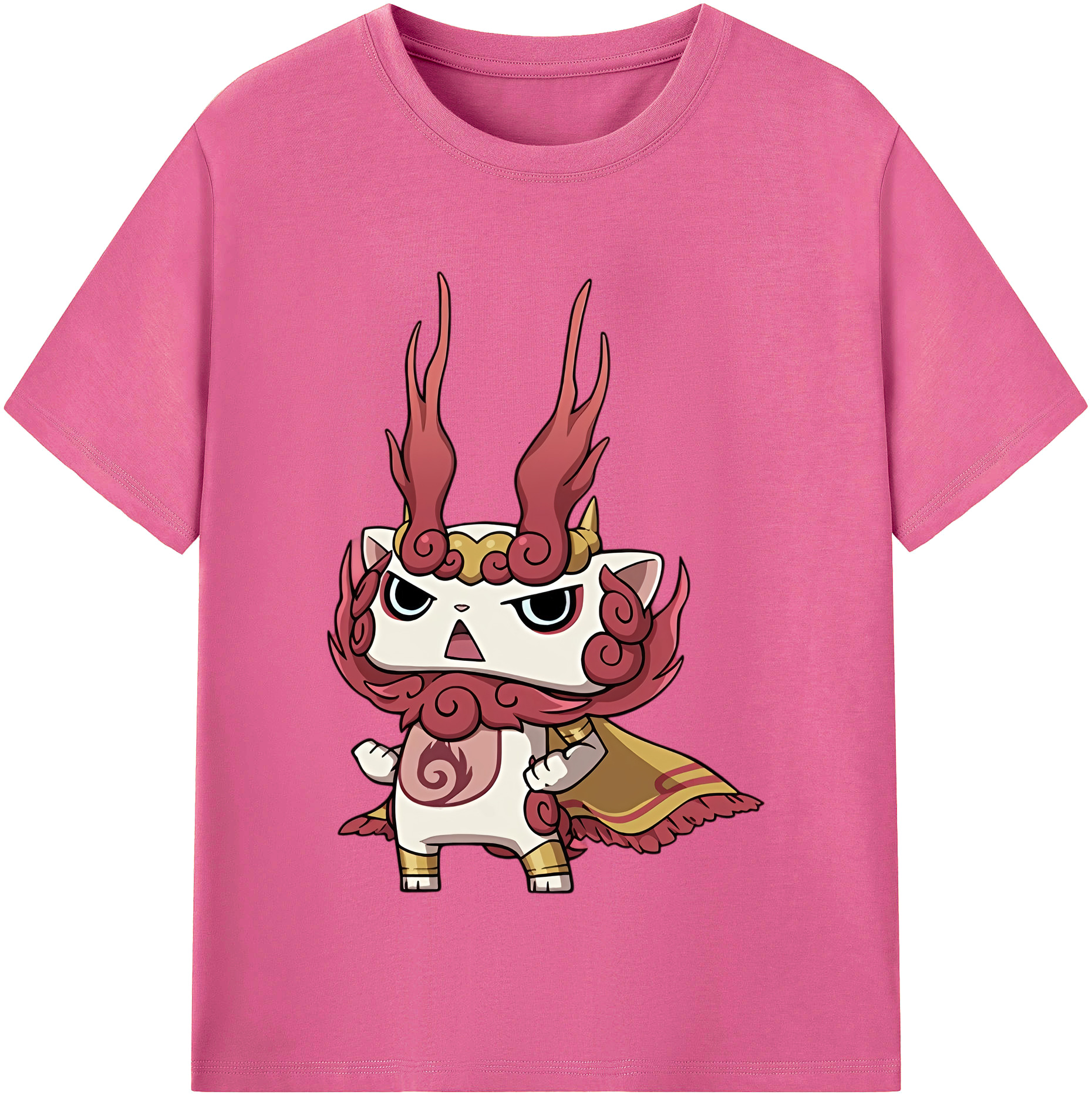 （画像用） 妖怪ウォッチ Yo-kai Watch レディースカジュアルプリントTシャツ（綿100％）