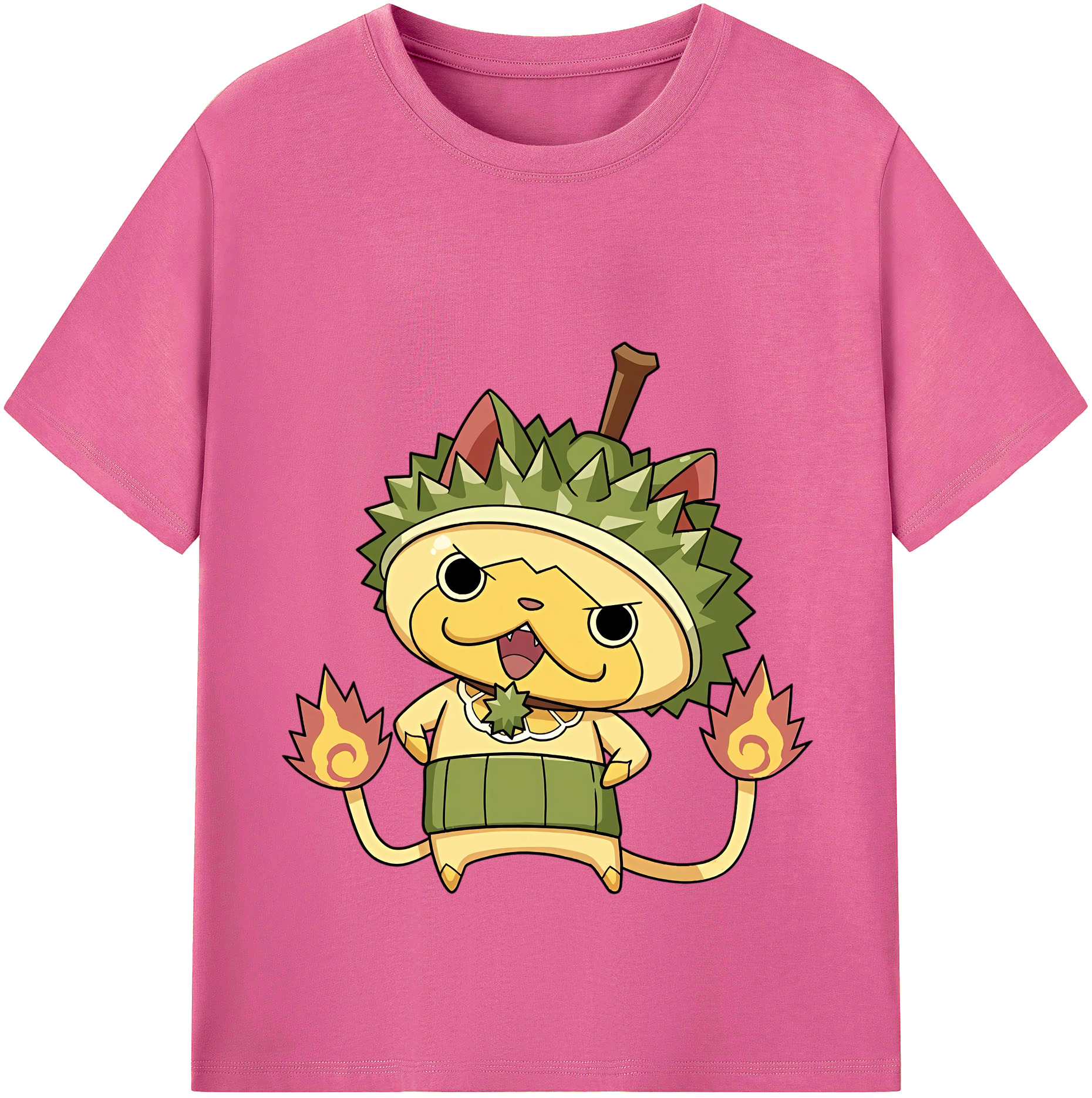 （画像用） 妖怪ウォッチ Yo-kai Watch レディースカジュアルプリントTシャツ（綿100％）