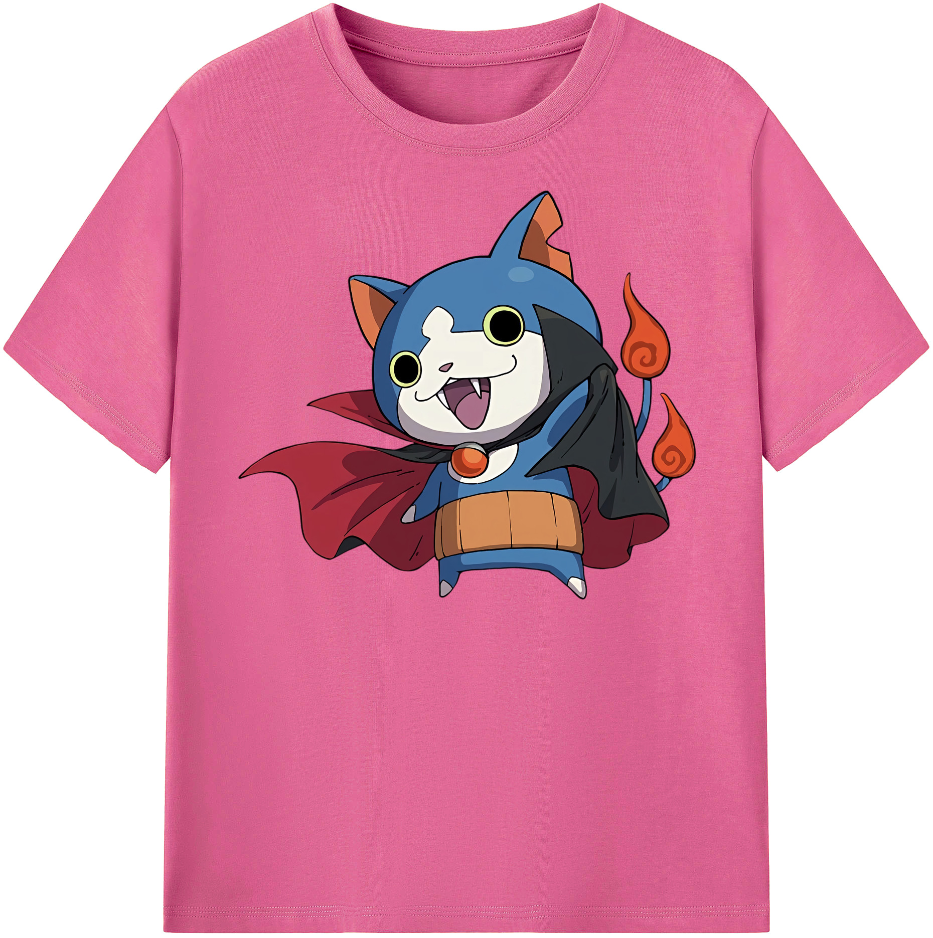 （画像用） 妖怪ウォッチ Yo-kai Watch レディースカジュアルプリントTシャツ（綿100％）