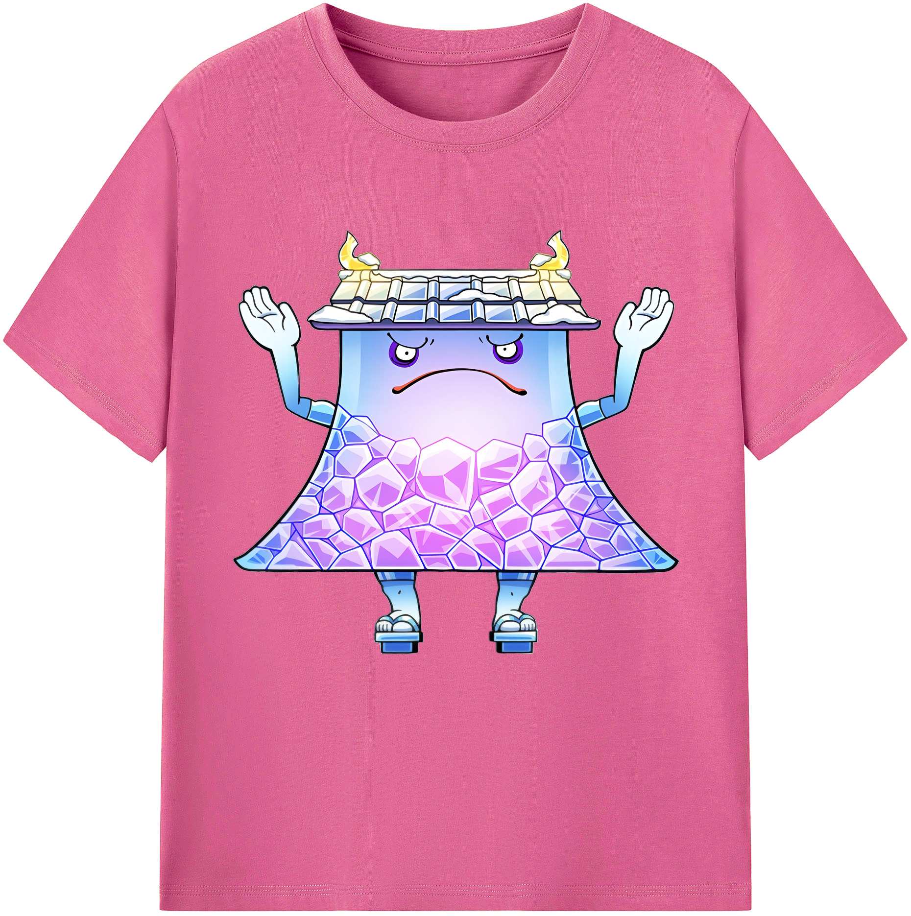 （画像用） 妖怪ウォッチ Yo-kai Watch レディースカジュアルプリントTシャツ（綿100％）