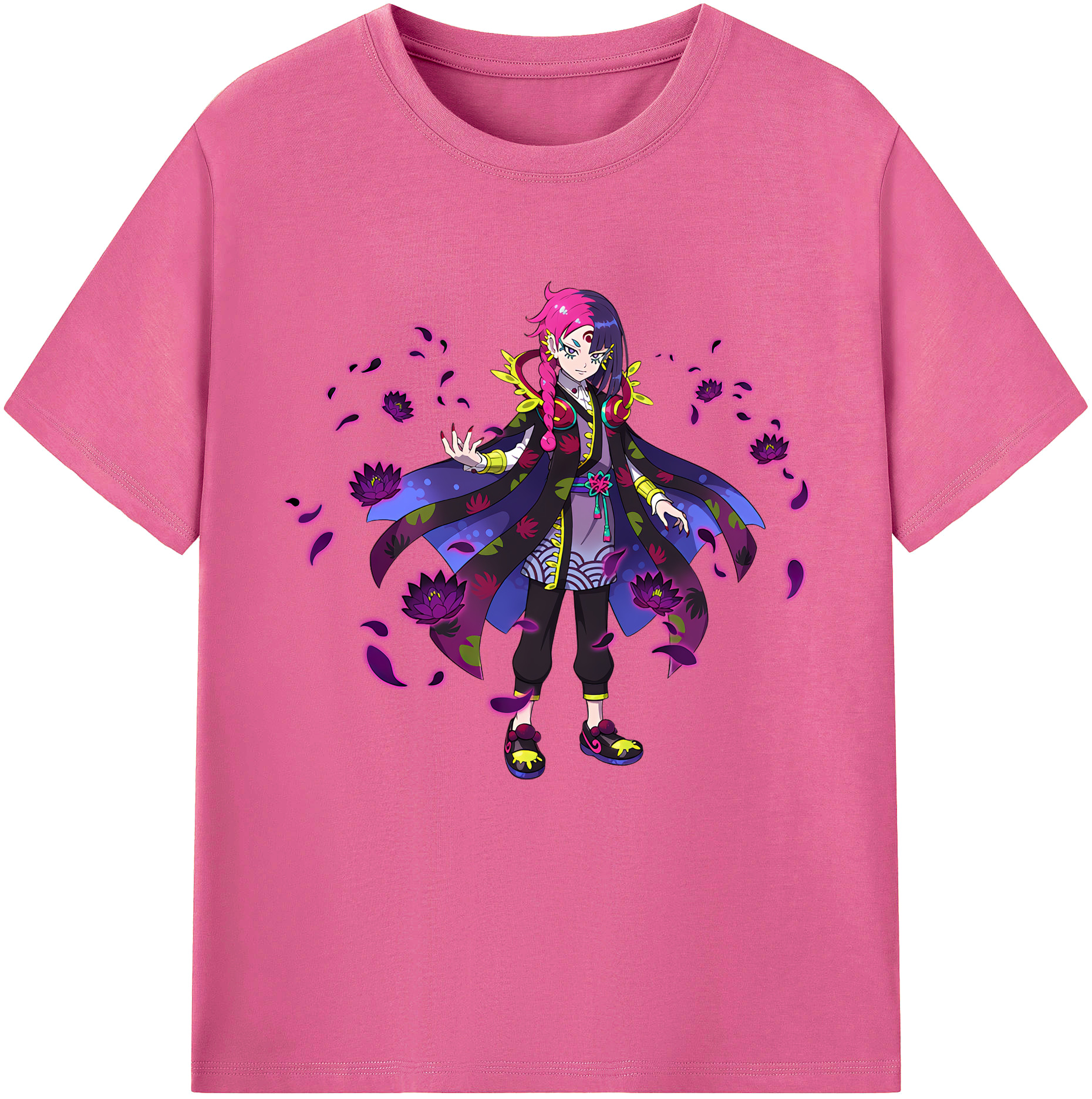 （画像用） 妖怪ウォッチ Yo-kai Watch レディースカジュアルプリントTシャツ（綿100％）