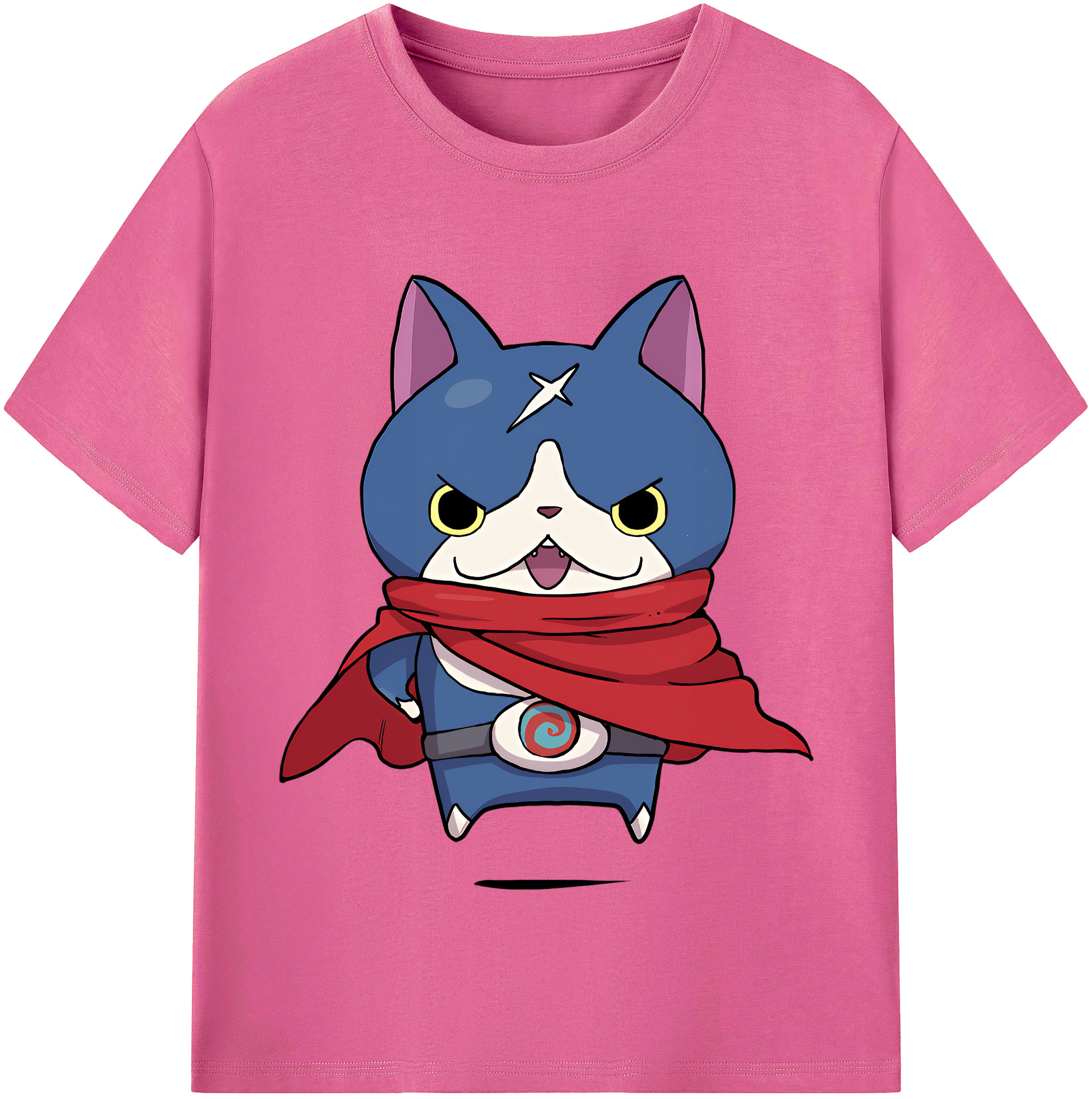 （画像用） 妖怪ウォッチ Yo-kai Watch レディースカジュアルプリントTシャツ（綿100％）