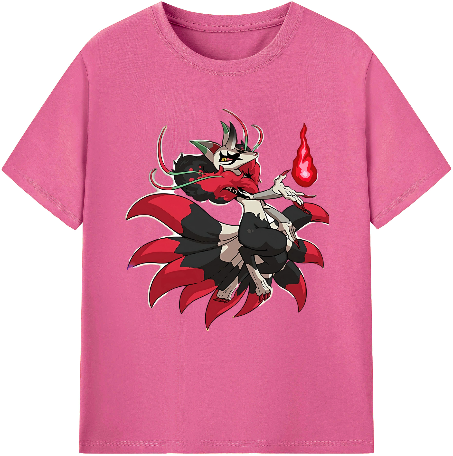（画像用） 妖怪ウォッチ Yo-kai Watch レディースカジュアルプリントTシャツ（綿100％）