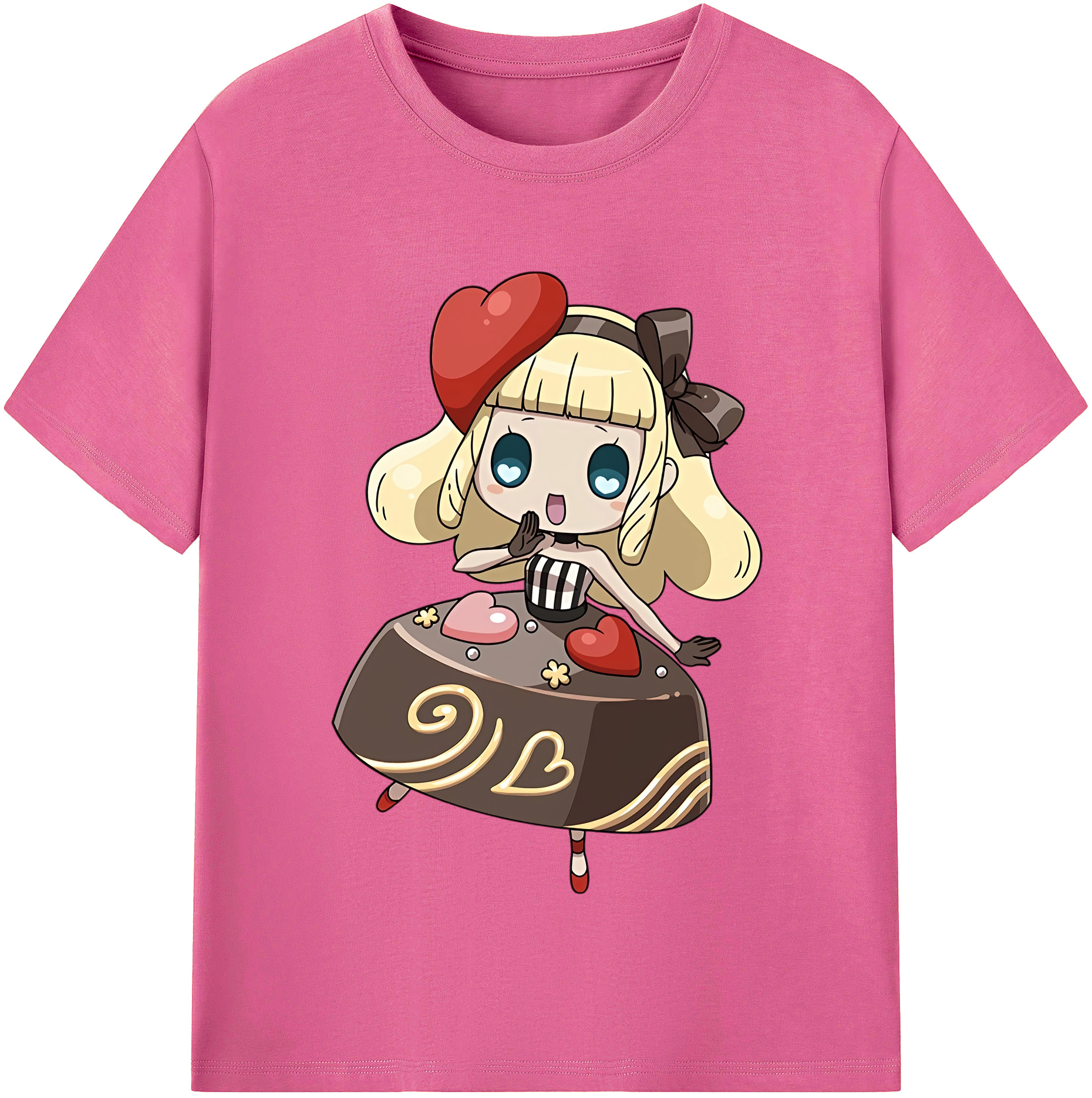 （画像用） 妖怪ウォッチ Yo-kai Watch レディースカジュアルプリントTシャツ（綿100％）