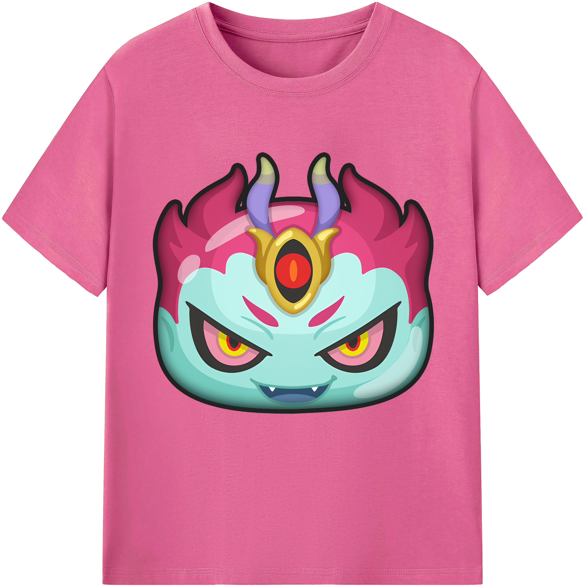 （画像用） 妖怪ウォッチ Yo-kai Watch レディースカジュアルプリントTシャツ（綿100％）