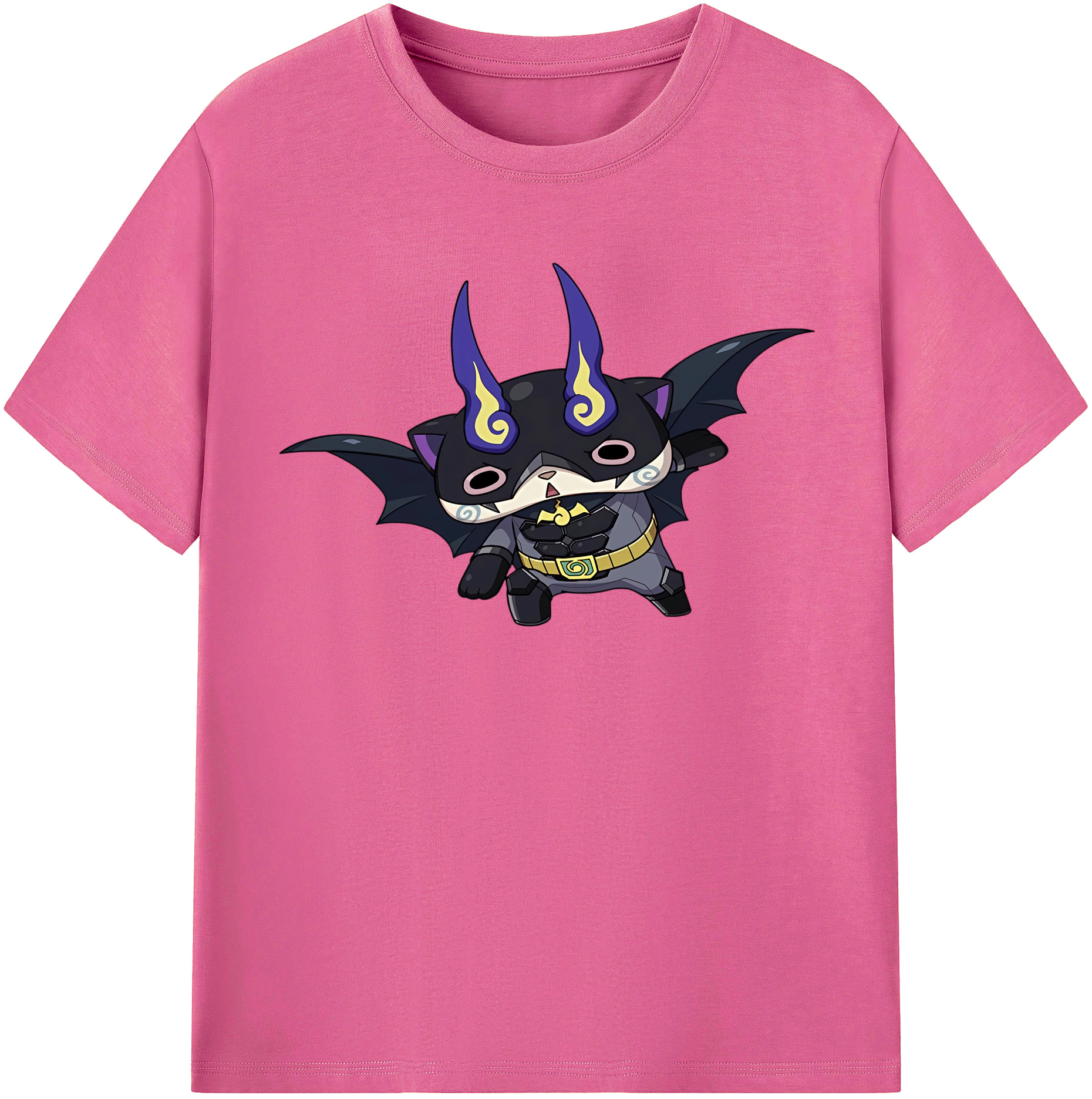 （画像用） 妖怪ウォッチ Yo-kai Watch レディースカジュアルプリントTシャツ（綿100％）