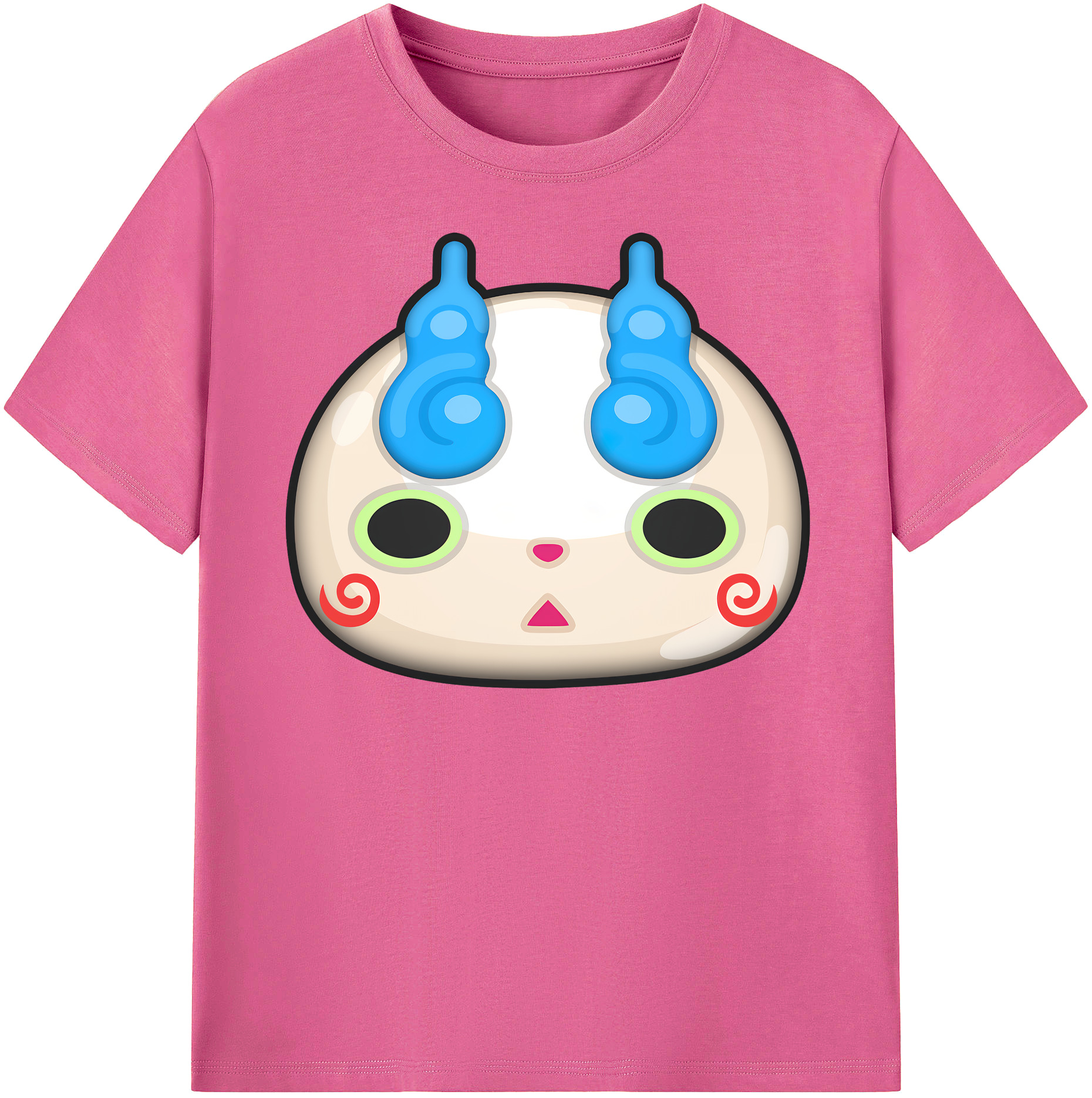 （画像用） 妖怪ウォッチ Yo-kai Watch レディースカジュアルプリントTシャツ（綿100％）