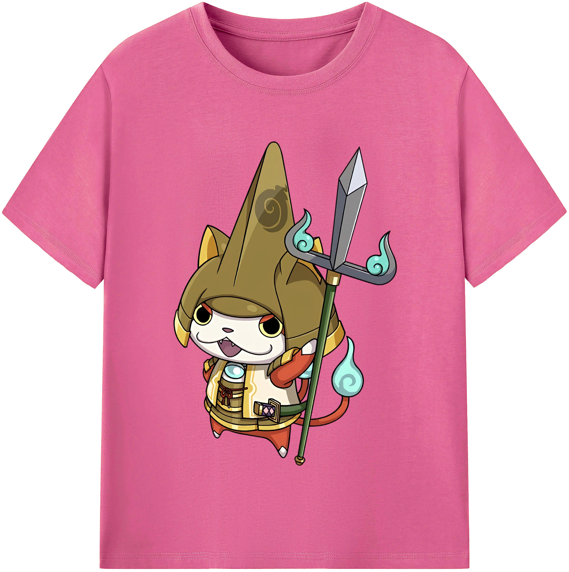 （画像用） 妖怪ウォッチ Yo-kai Watch レディースカジュアルプリントTシャツ（綿100％）