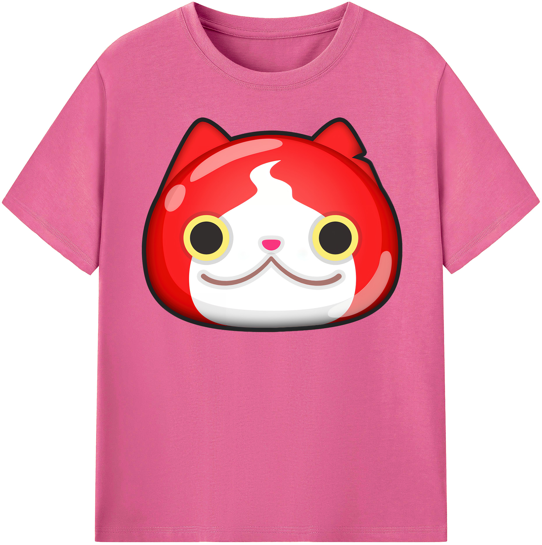 （画像用） 妖怪ウォッチ Yo-kai Watch レディースカジュアルプリントTシャツ（綿100％）