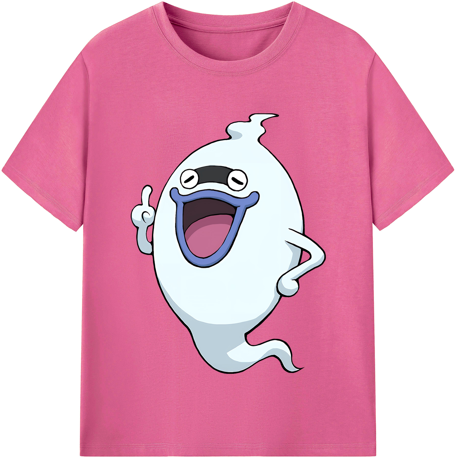 （画像用） 妖怪ウォッチ Yo-kai Watch レディースカジュアルプリントTシャツ（綿100％）