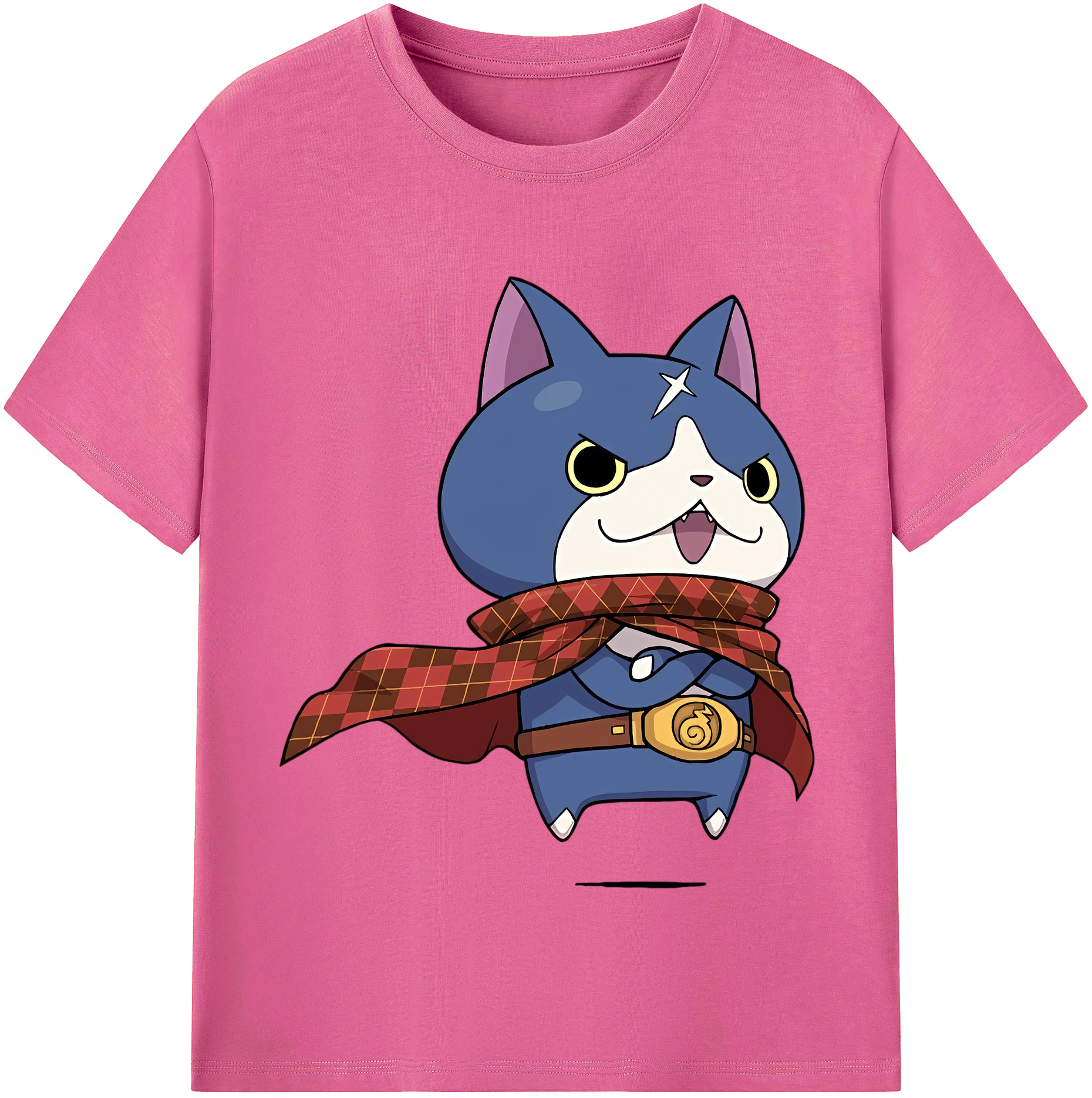 （画像用） 妖怪ウォッチ Yo-kai Watch レディースカジュアルプリントTシャツ（綿100％）