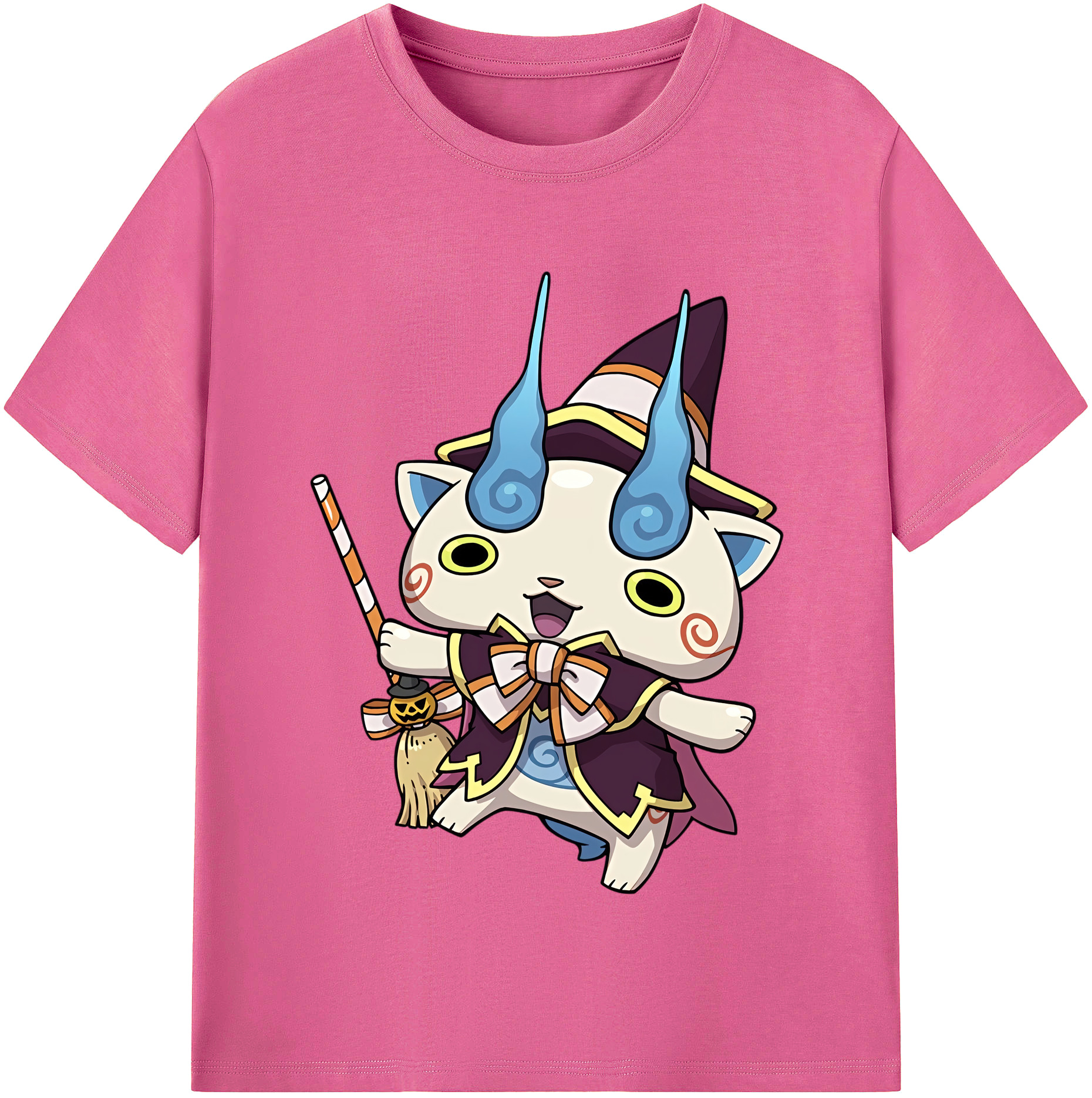 （画像用） 妖怪ウォッチ Yo-kai Watch レディースカジュアルプリントTシャツ（綿100％）