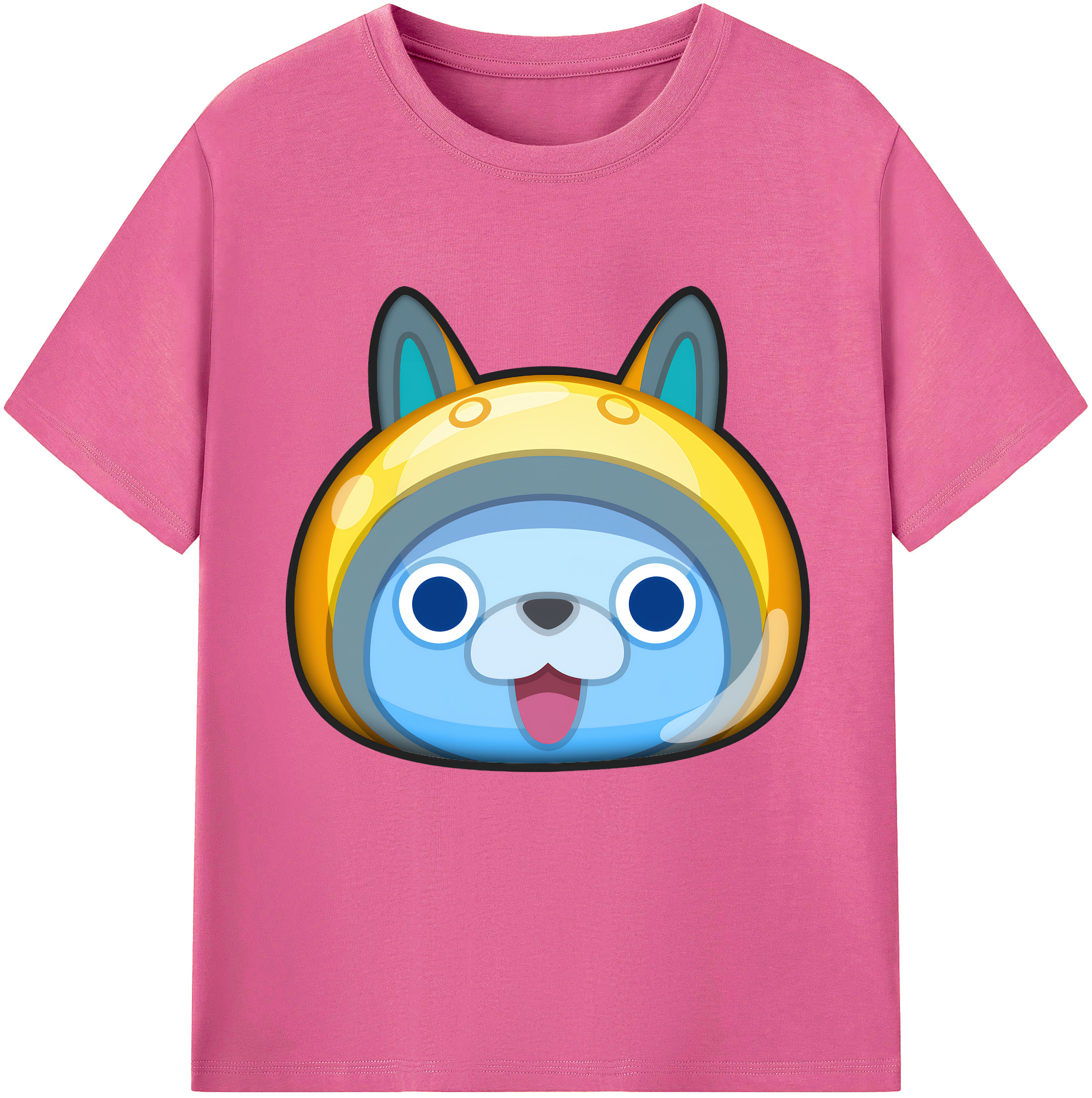 （画像用） 妖怪ウォッチ Yo-kai Watch レディースカジュアルプリントTシャツ（綿100％）