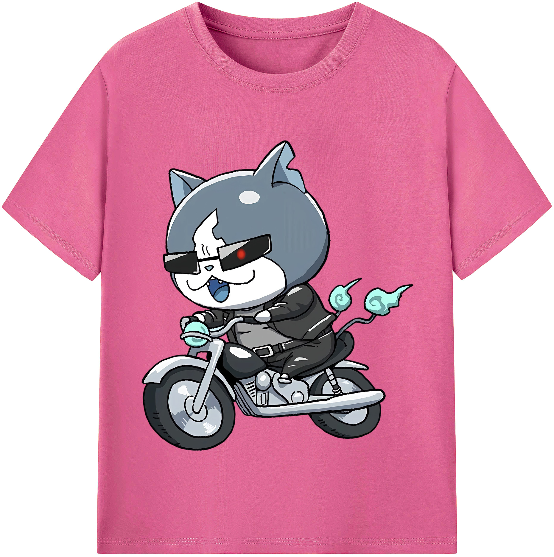 （画像用） 妖怪ウォッチ Yo-kai Watch レディースカジュアルプリントTシャツ（綿100％）