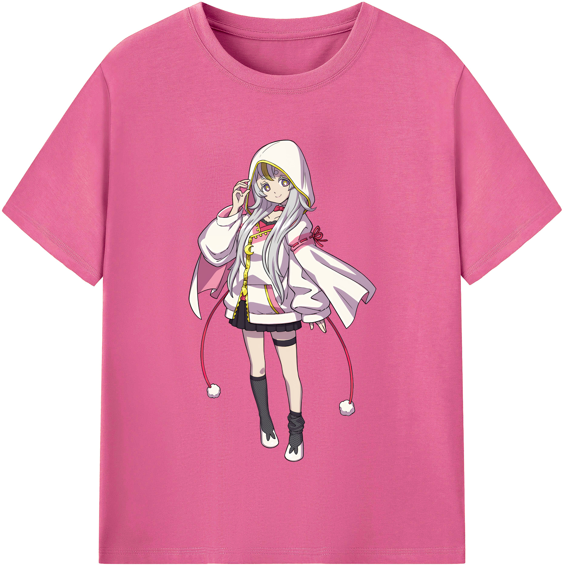 （画像用） 妖怪ウォッチ Yo-kai Watch レディースカジュアルプリントTシャツ（綿100％）