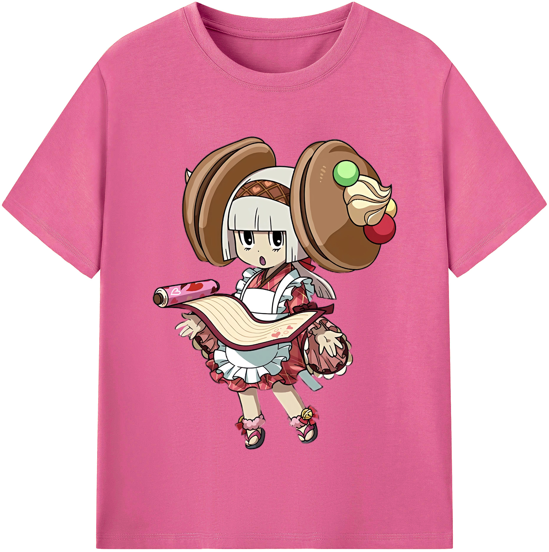 （画像用） 妖怪ウォッチ Yo-kai Watch レディースカジュアルプリントTシャツ（綿100％）
