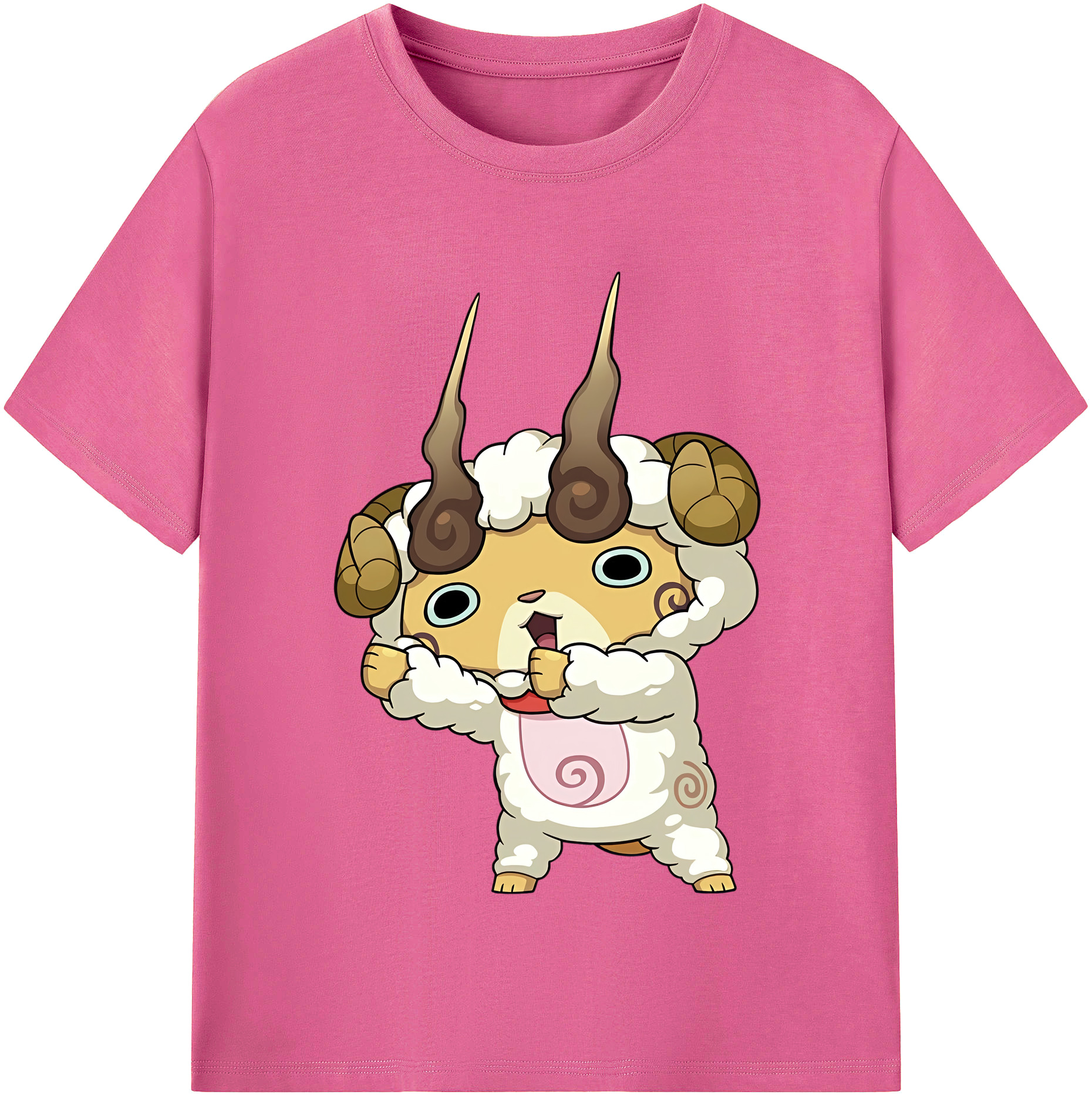 （画像用） 妖怪ウォッチ Yo-kai Watch レディースカジュアルプリントTシャツ（綿100％）