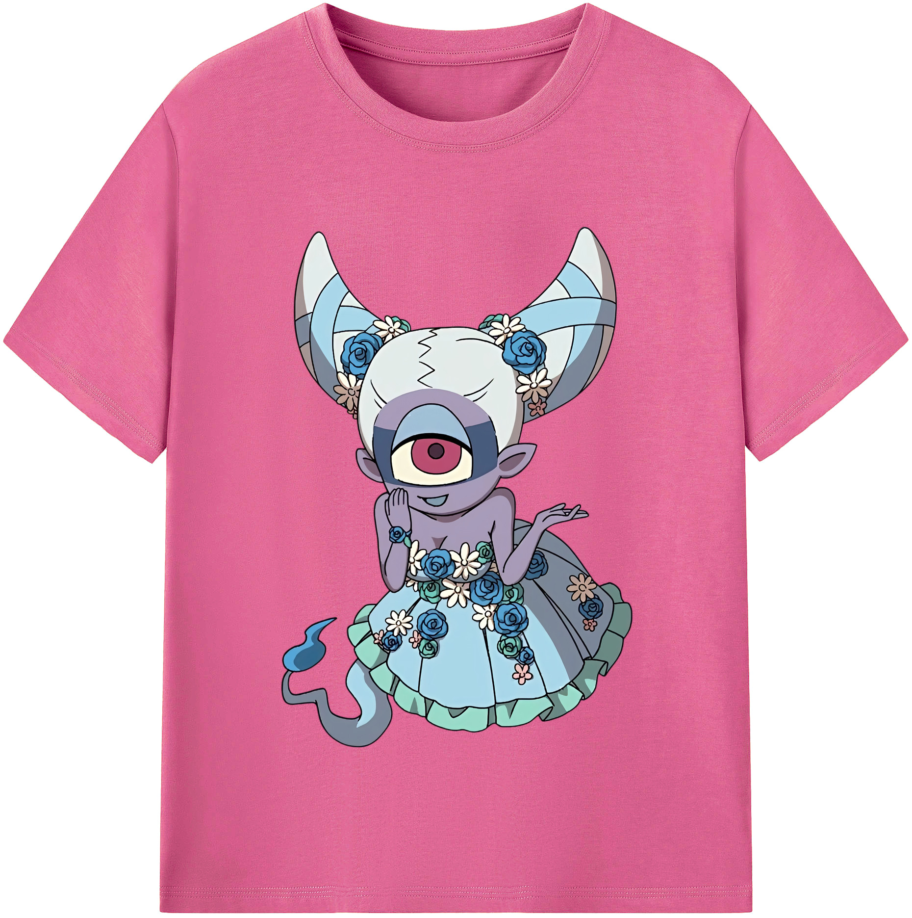（画像用） 妖怪ウォッチ Yo-kai Watch レディースカジュアルプリントTシャツ（綿100％）