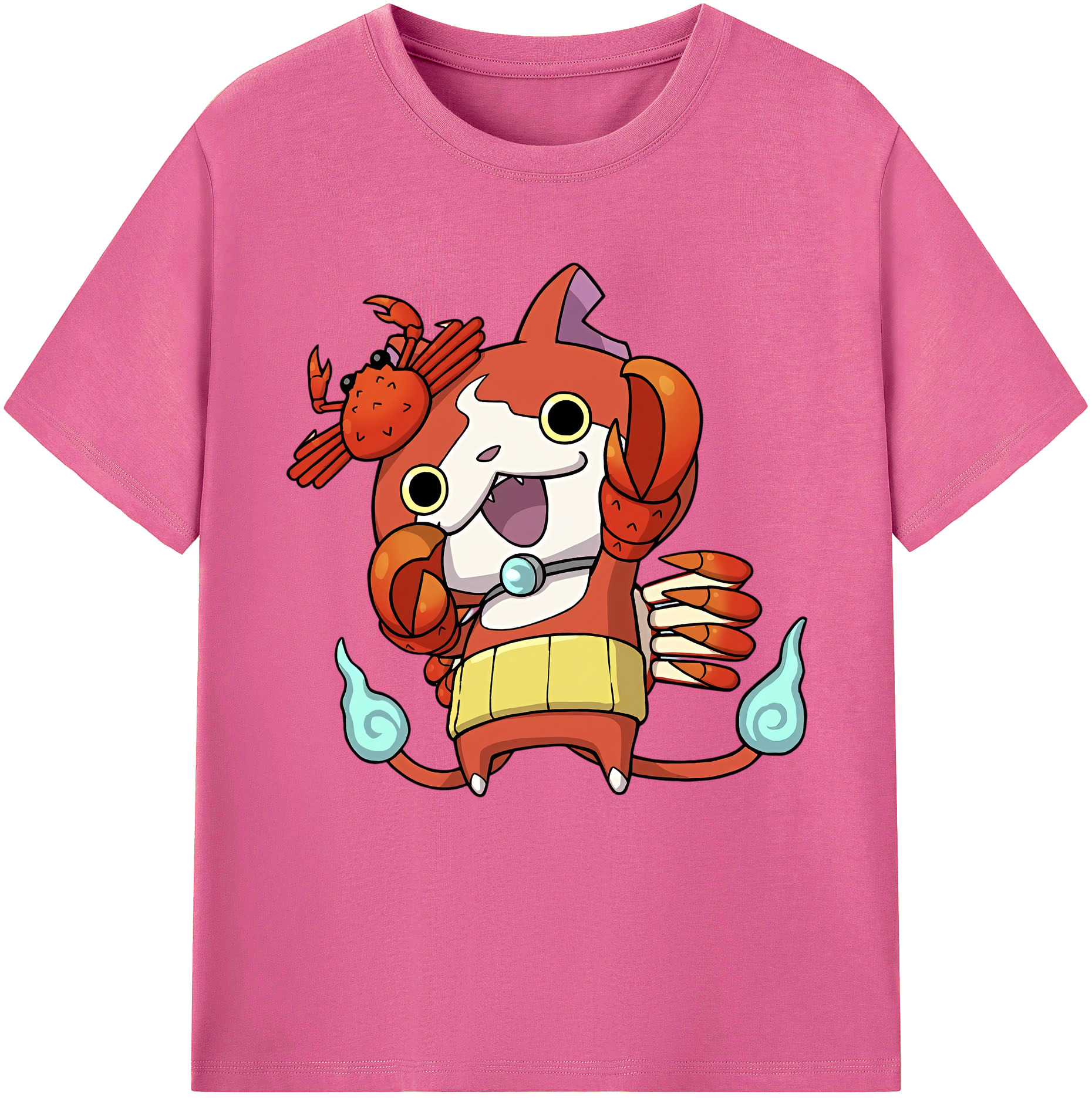 （画像用） 妖怪ウォッチ Yo-kai Watch レディースカジュアルプリントTシャツ（綿100％）