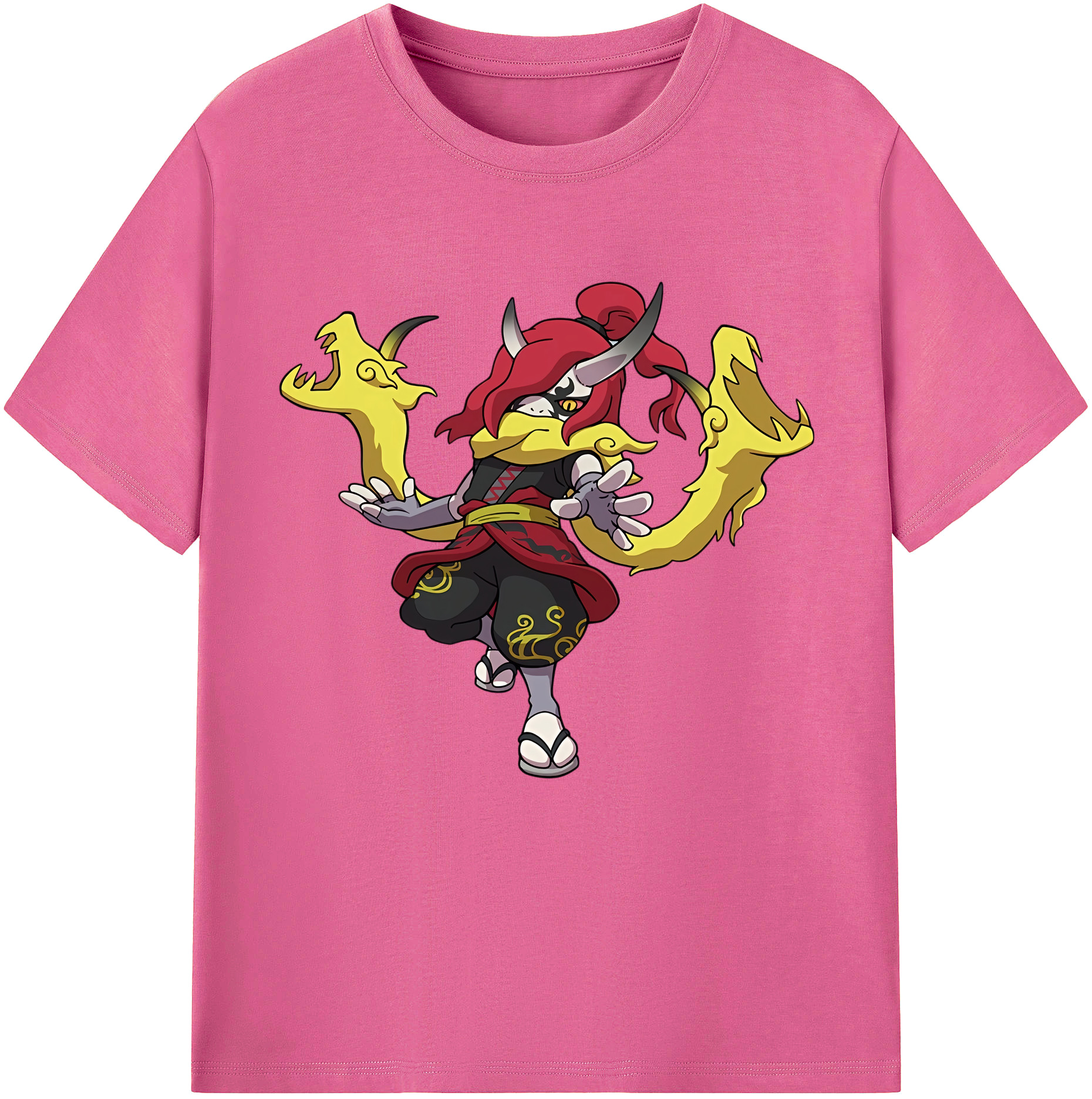 （画像用） 妖怪ウォッチ Yo-kai Watch レディースカジュアルプリントTシャツ（綿100％）